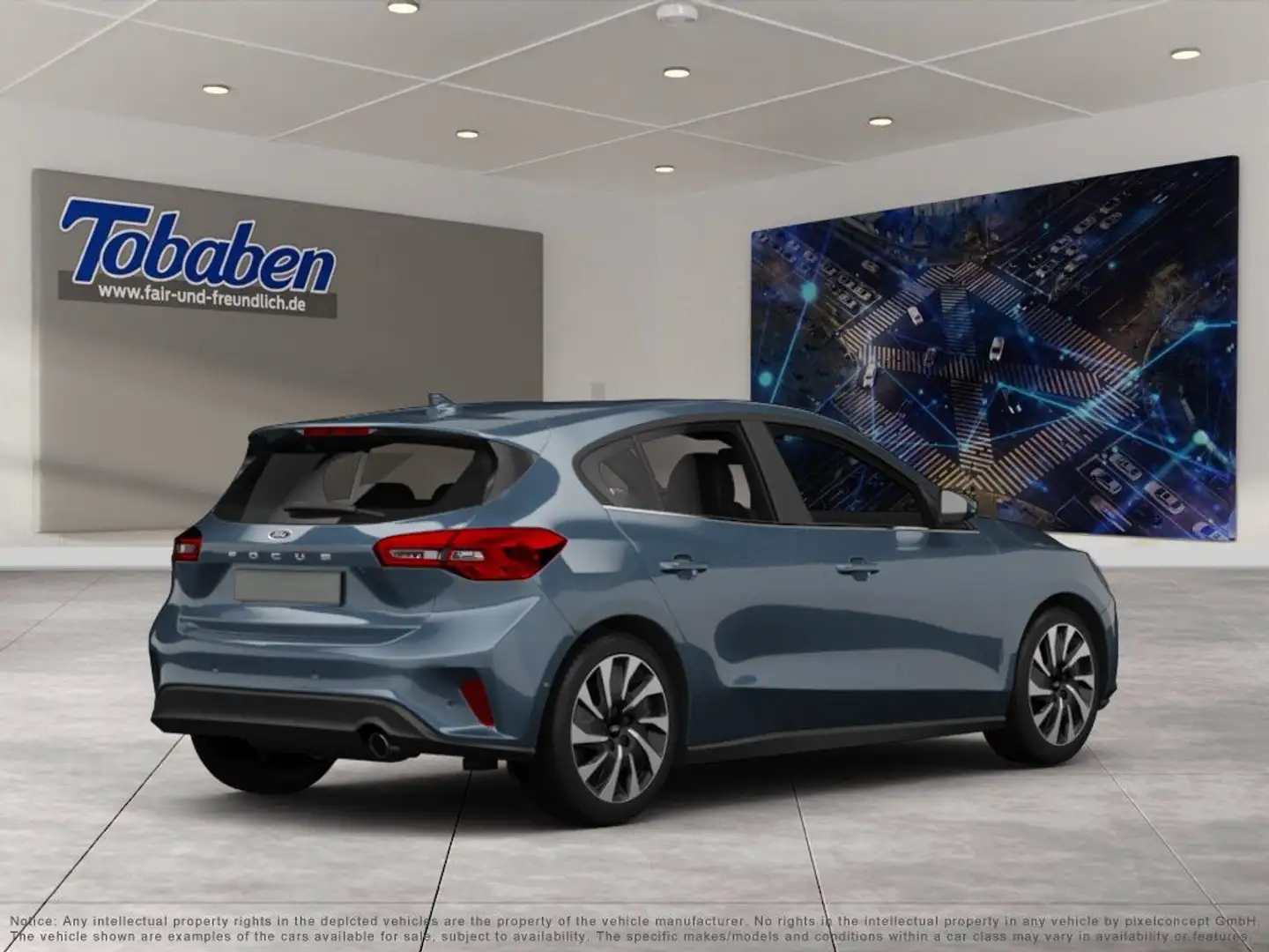 Ford Focus 1.0 EcoBoost Titanium NAVI/SHZ/KAMERA Blu/Azzurro - 2