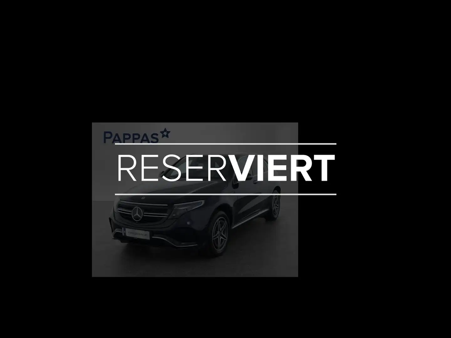 Mercedes-Benz EQC 400 4MATIC AMG Line, AHK PTS Bleu - 1