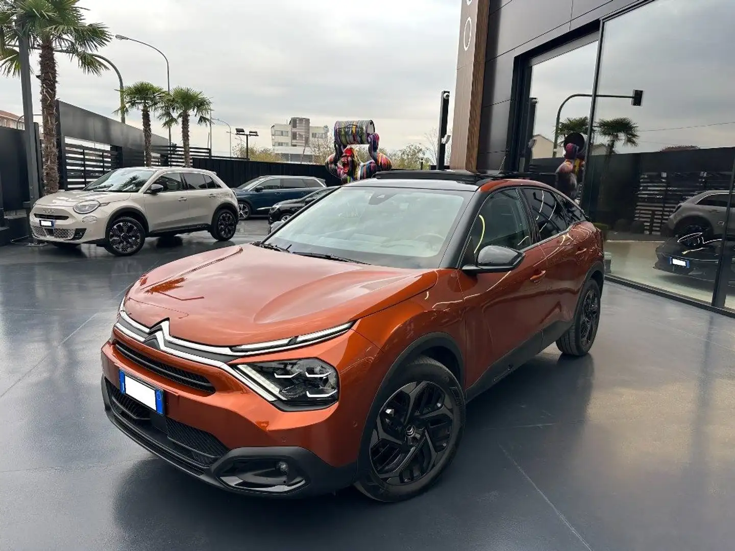 Citroen C4 BlueHDi 130 S&S EAT8 Shine Arancione - 2