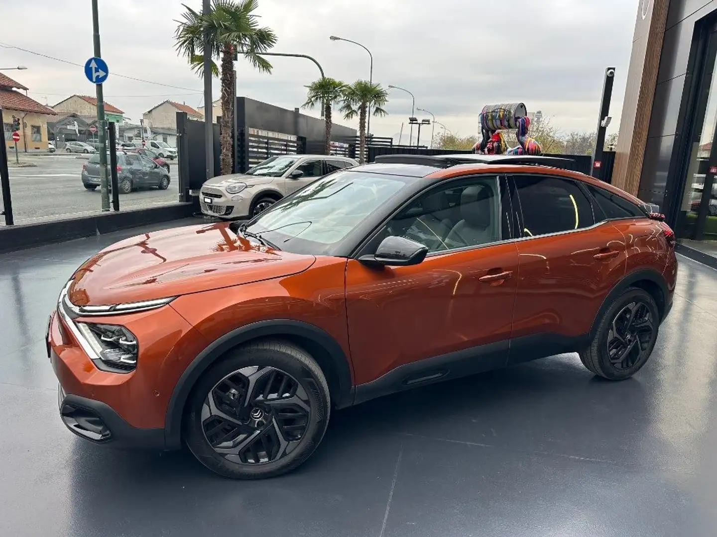 Citroen C4 BlueHDi 130 S&S EAT8 Shine Arancione - 1