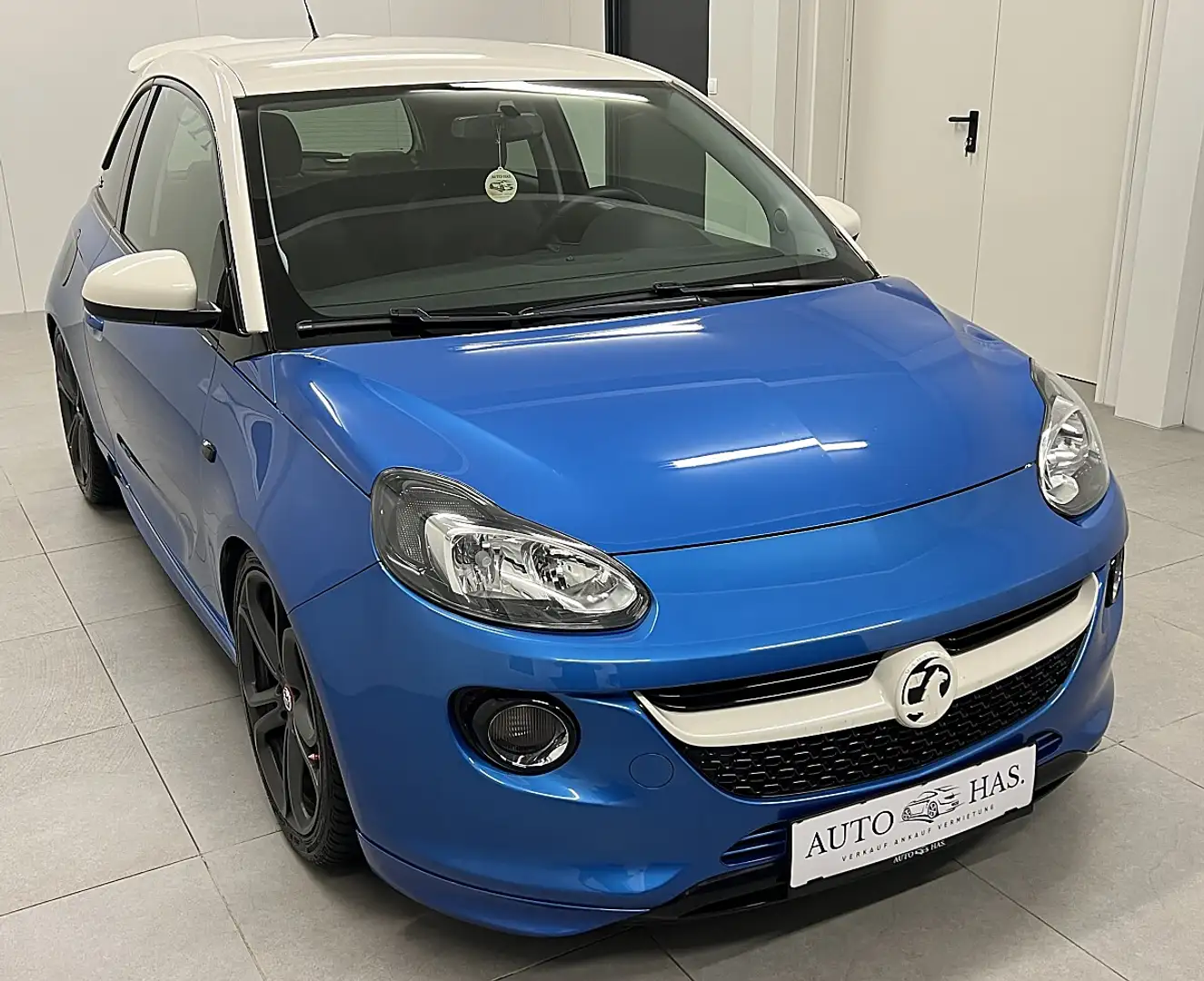Opel Adam 1,4 Turbo S Ecotec Start/Stop *CarPlay*Teilleder* Blau - 1