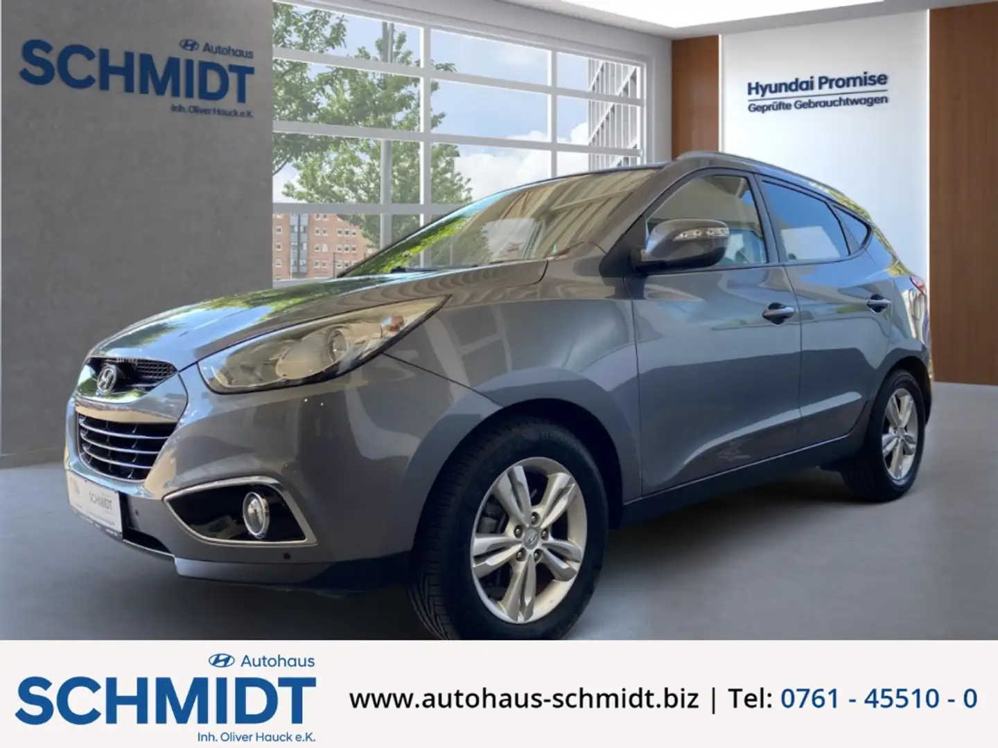 Hyundai iX35 5 Star Edition 2WD 1.6 Klima Alarm BT Berganfahras Grau - 1