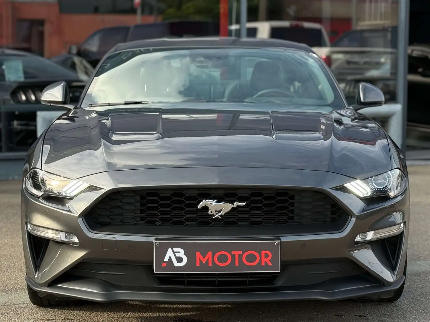 Ford Mustang 2.3 EcoBoost 290CV ACC COCKPIT GPS CAMERA LED FULL Gris - 2