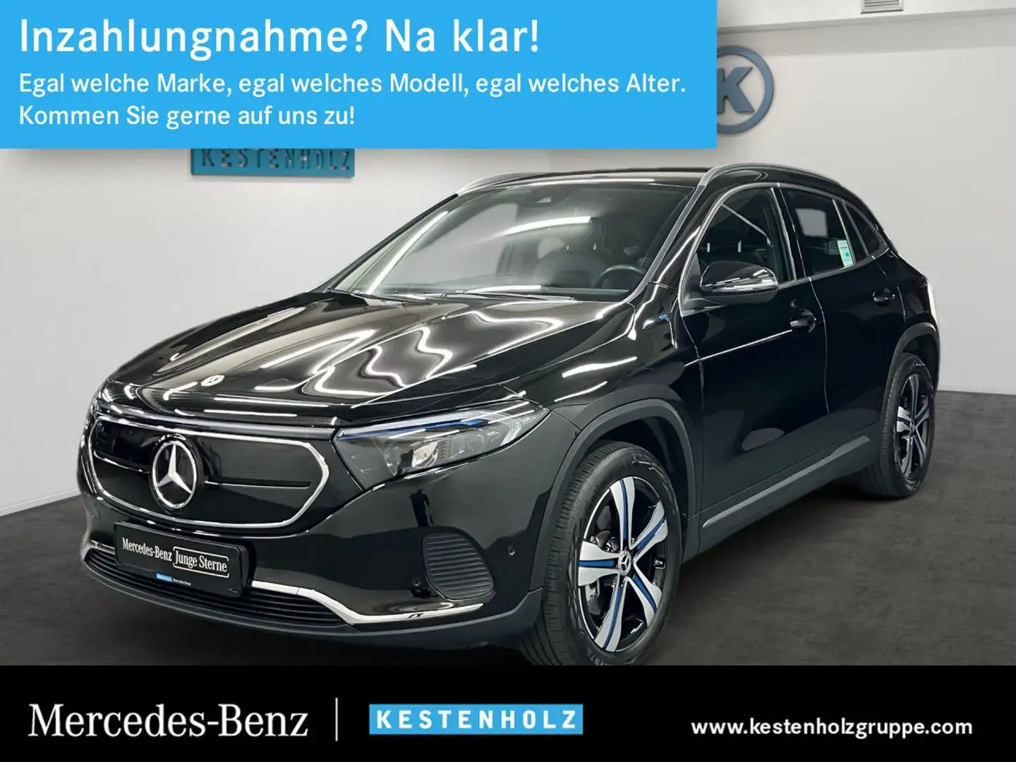 Mercedes-Benz EQA 250 Progressive KAMERA+AMBIENTE+SITZHZG+PTS Schwarz - 1