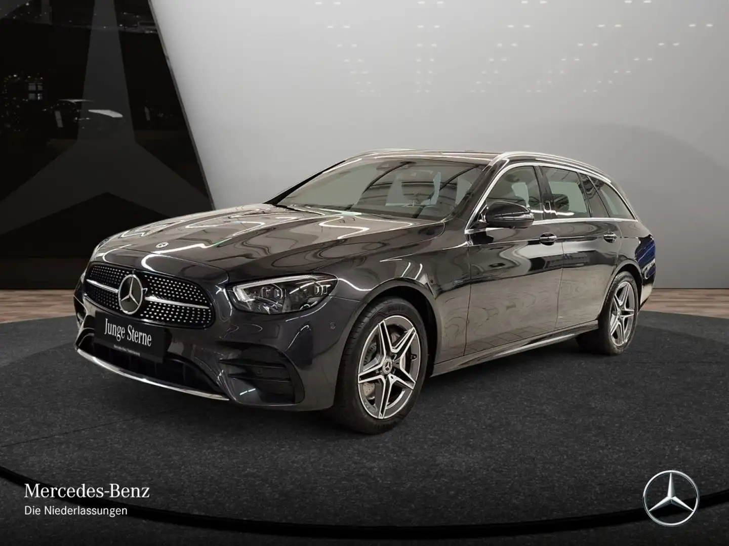 Mercedes-Benz E 300 e T AMG+360+MULTIBEAM+FAHRASS+BURMESTER+9G Grau - 2