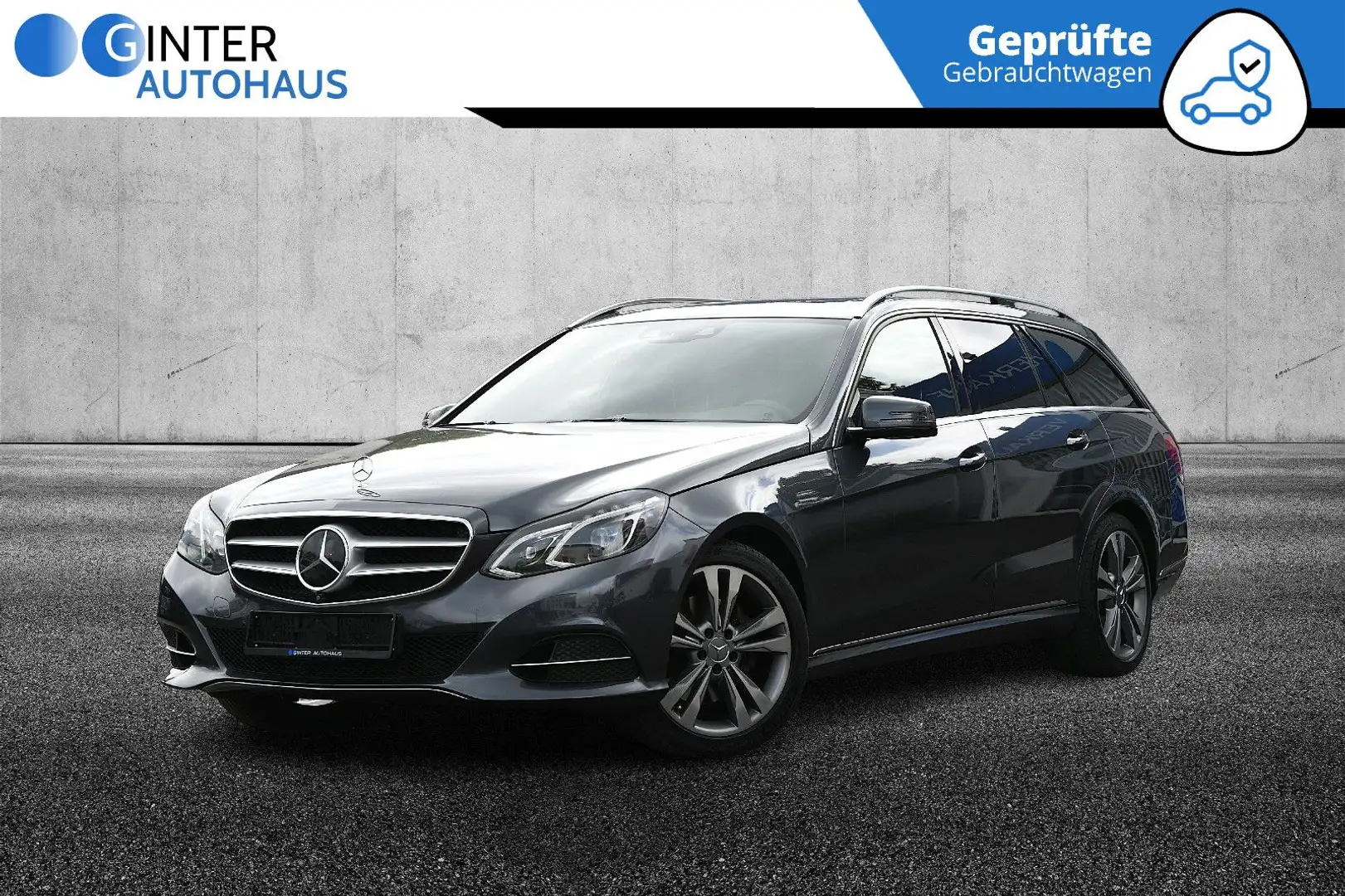 Mercedes-Benz E 350 T-Modell BlueTec 4Matic Avantgarde Gris - 1