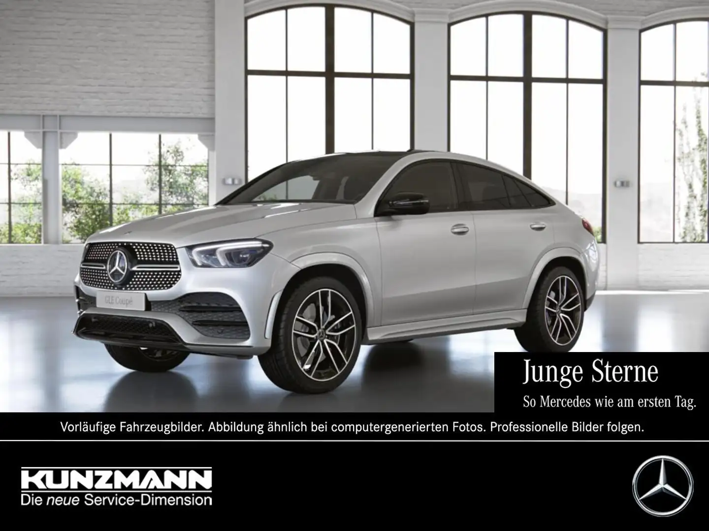 Mercedes-Benz GLE 350 d 4M Coupé AMG Night Panorama Airmatic Weiß - 1