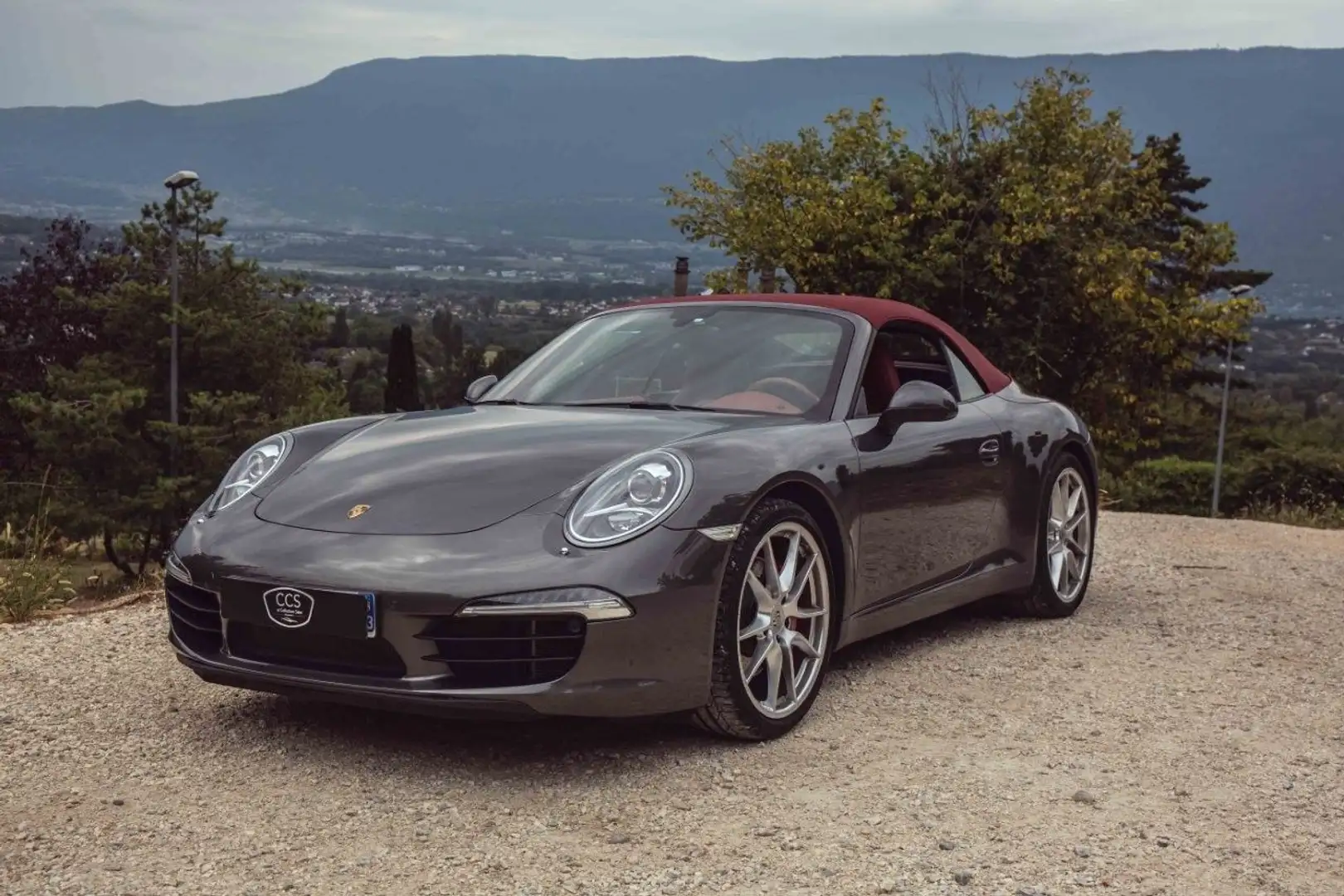 Porsche 991 type 991 Carrera S Cabriolet 400 ch - Première main - Française - Suivi complet - Ech. Sport - Chrono - PDLS - Bose Grijs - 2