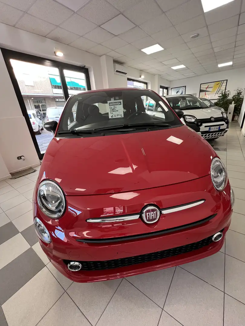 Fiat 500 500 1.0 hybrid Dolcevita 70cv Rosso - 1