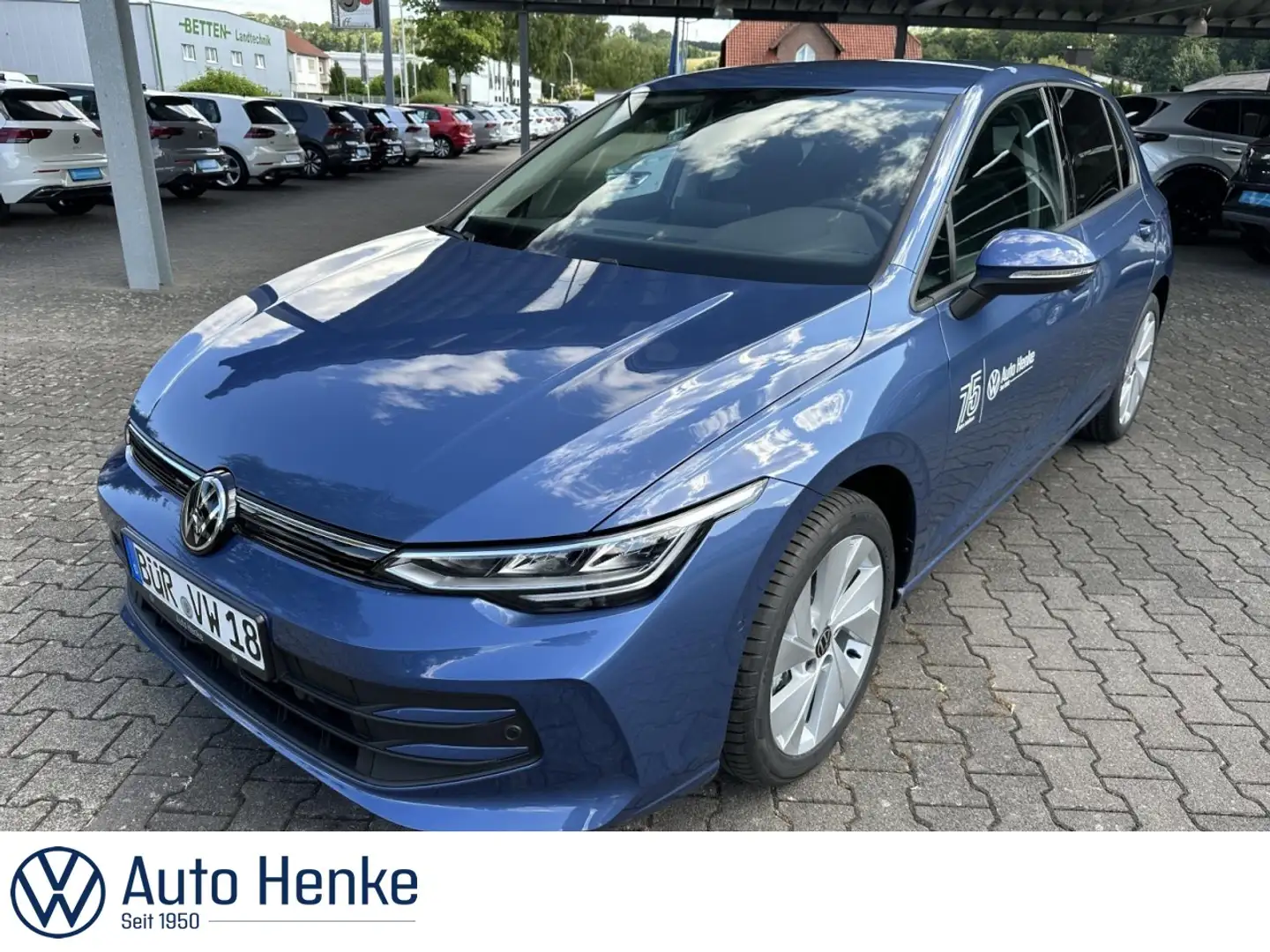 Volkswagen Golf VIII 1.5 eTSI DSG LIFE + ACC + REAR VIEW + KLIMA Blau - 1