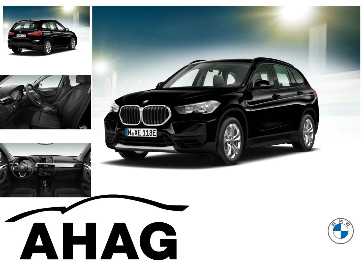 BMW X1 xDrive25e Advantage Steptronic Aut. Klimaaut. Schwarz - 1