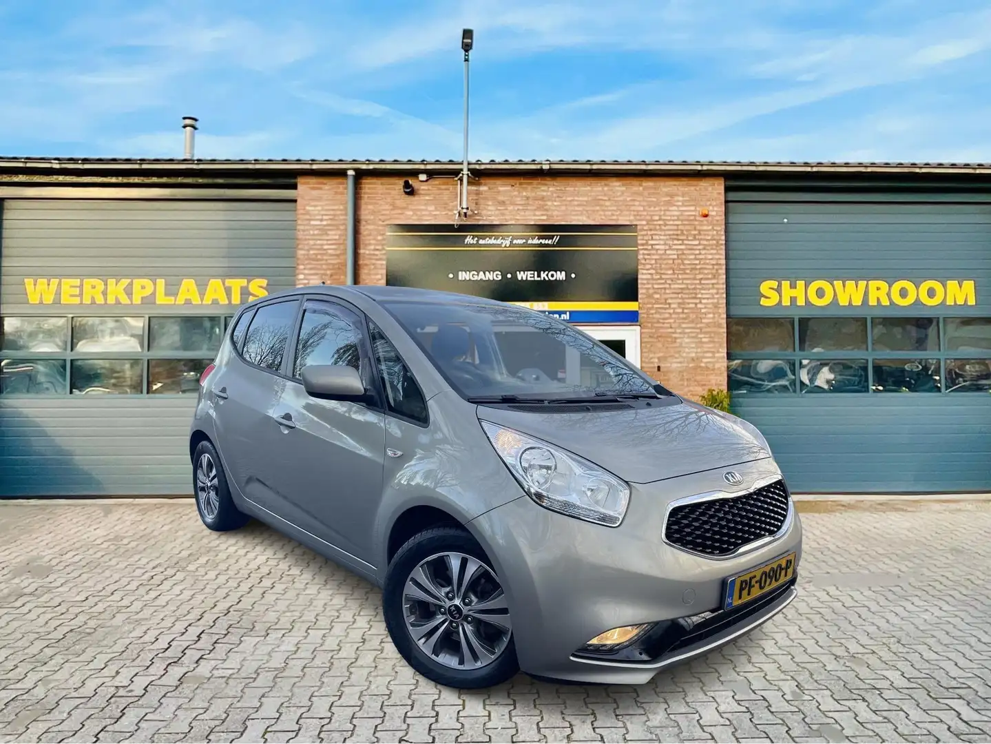 Kia Venga 1.4 CVVT DynamicPlusLine 2017.*73DKM*Navi*NL-Au Gris - 1