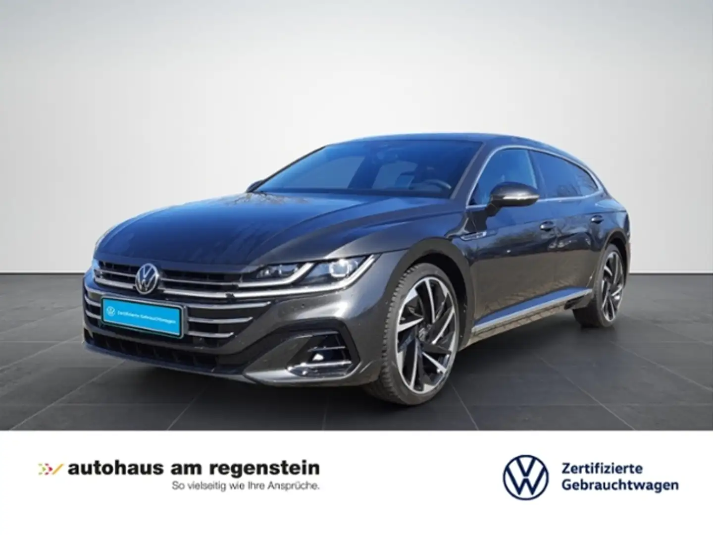 Volkswagen Arteon Shooting Brake 2.0 TDI R-Line Allrad LED Navi AHK Grau - 1