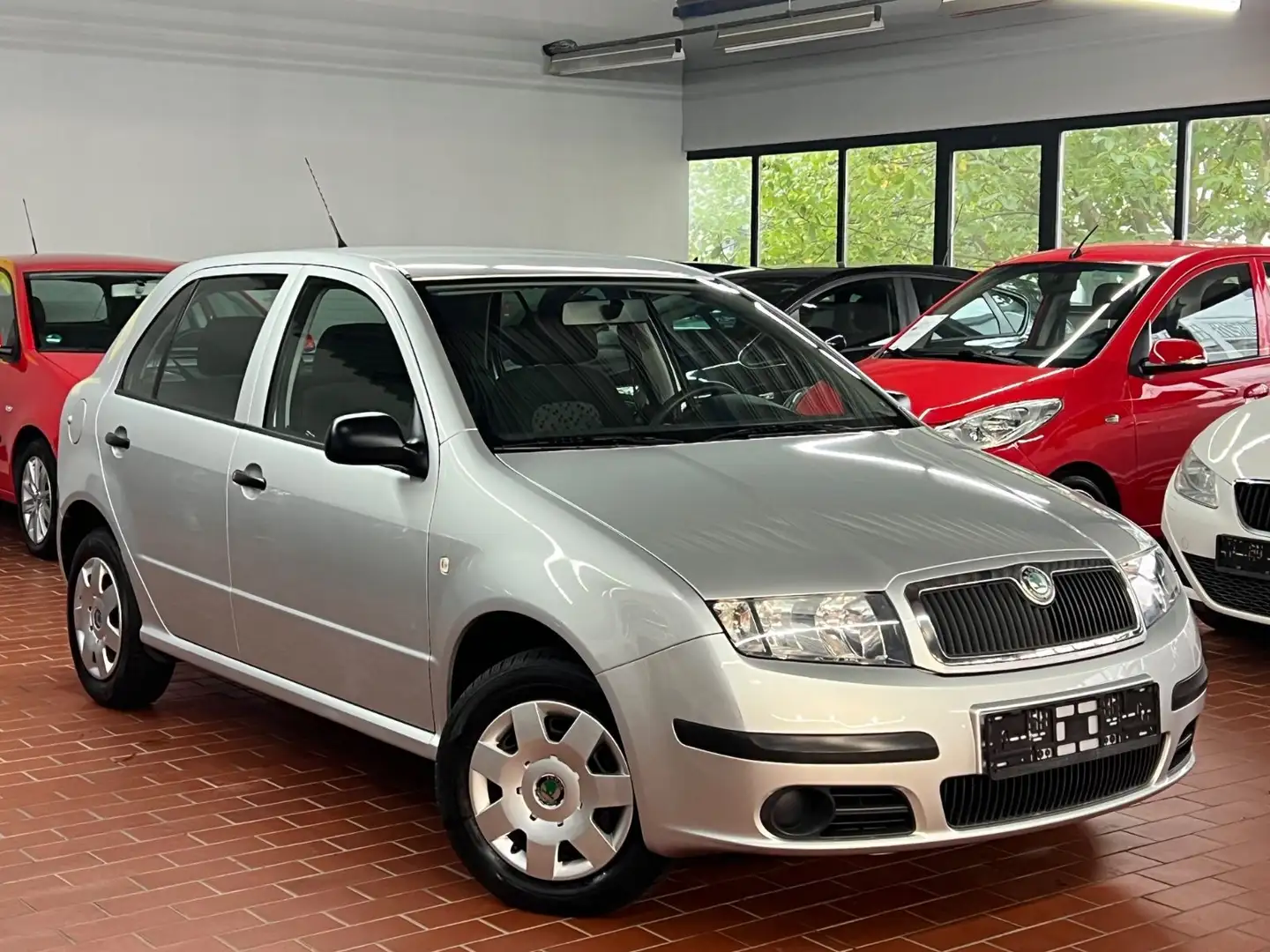Skoda Fabia 1.2*Klima*1. Hand*Garantie* Silber - 1