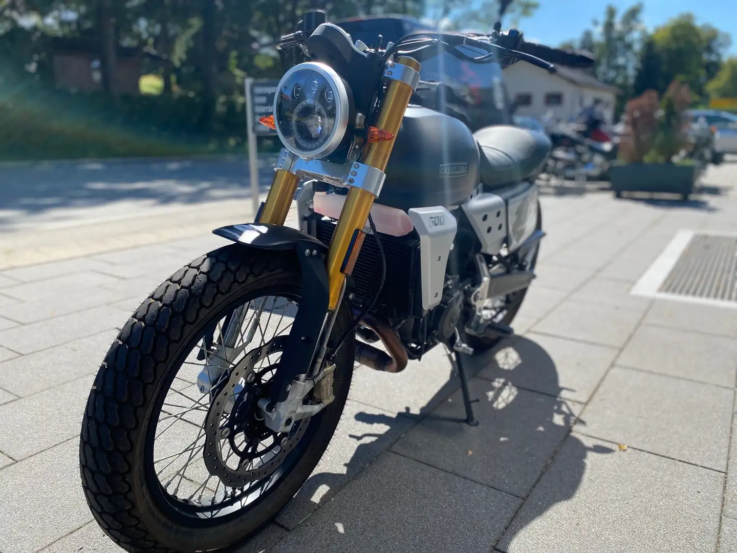 Fantic Caballero 500 Flat Track Czarny - 1