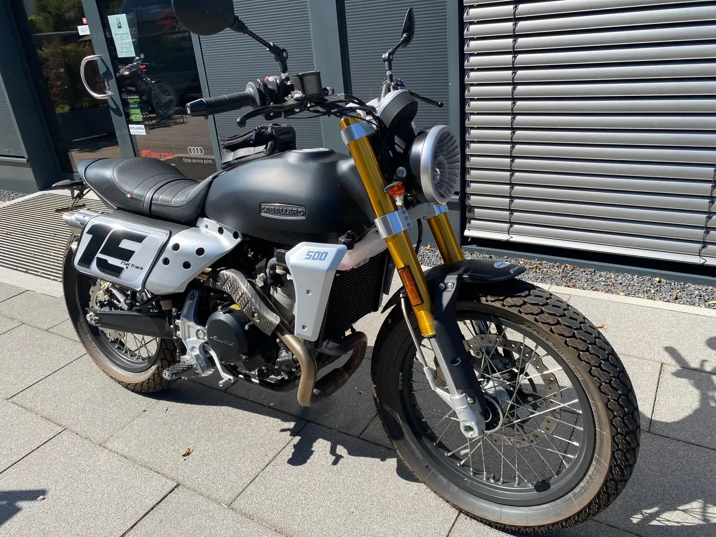 Fantic Caballero 500 Flat Track Czarny - 2