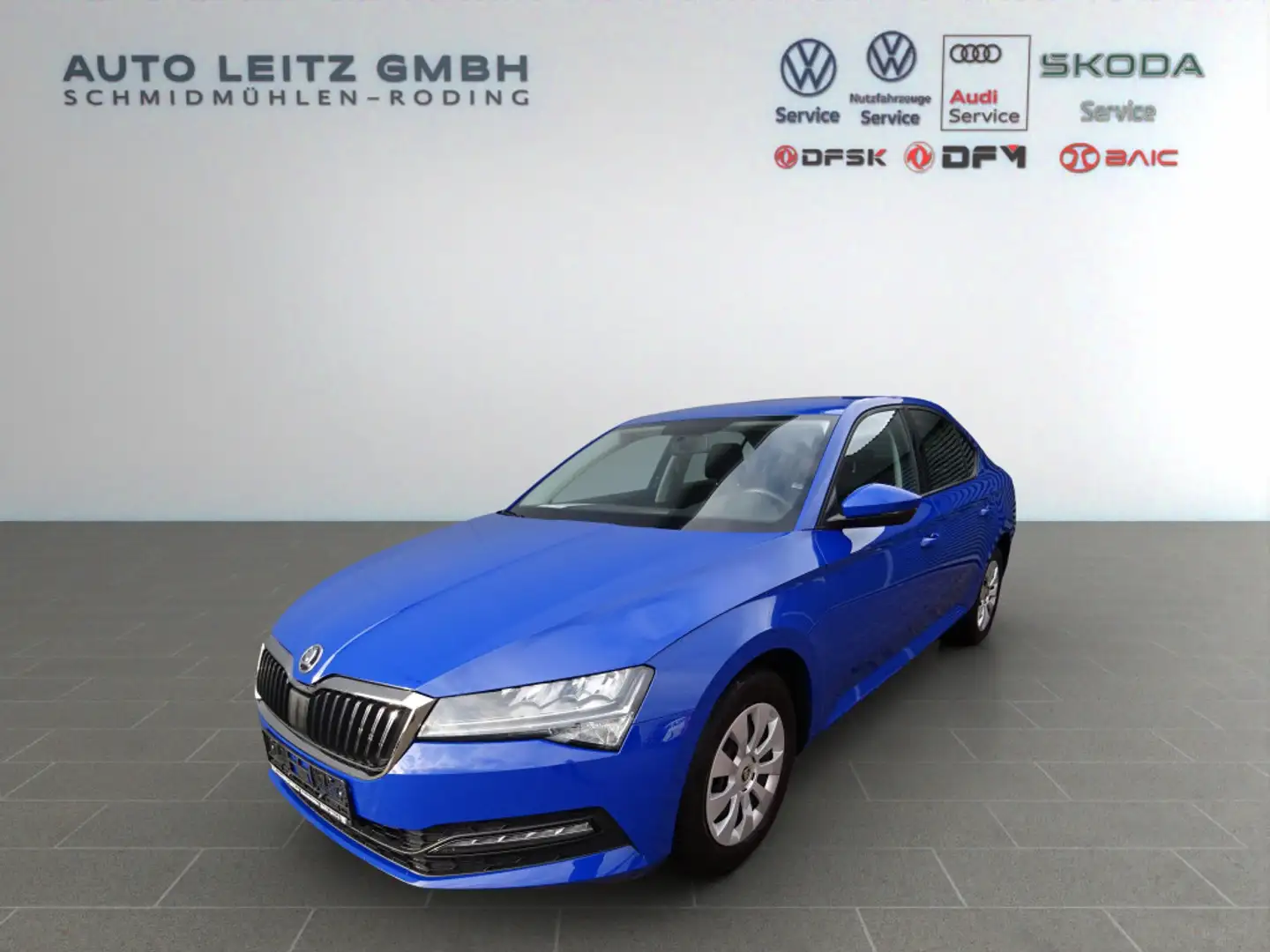 Skoda Superb 1.5 TSI Active Navi DAB APP LED Bleu - 1