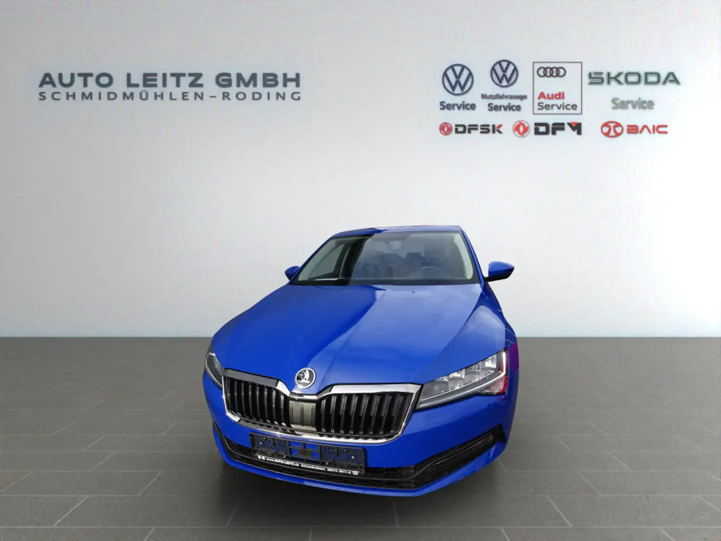 Skoda Superb 1.5 TSI Active Navi DAB APP LED Bleu - 2