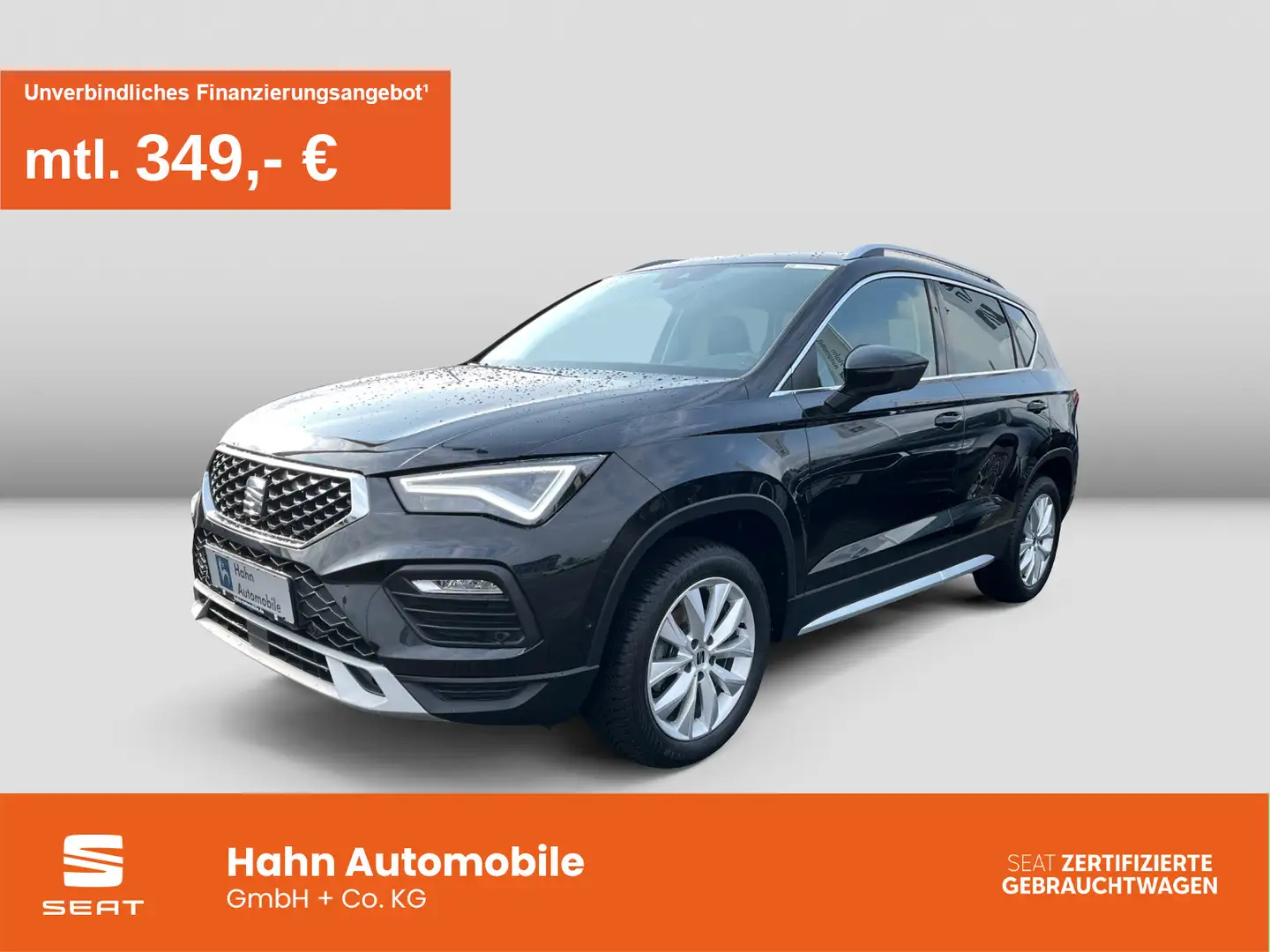 SEAT Ateca 1.5TSI DSG Xperience LED AHK Parklenk CAM Schwarz - 1