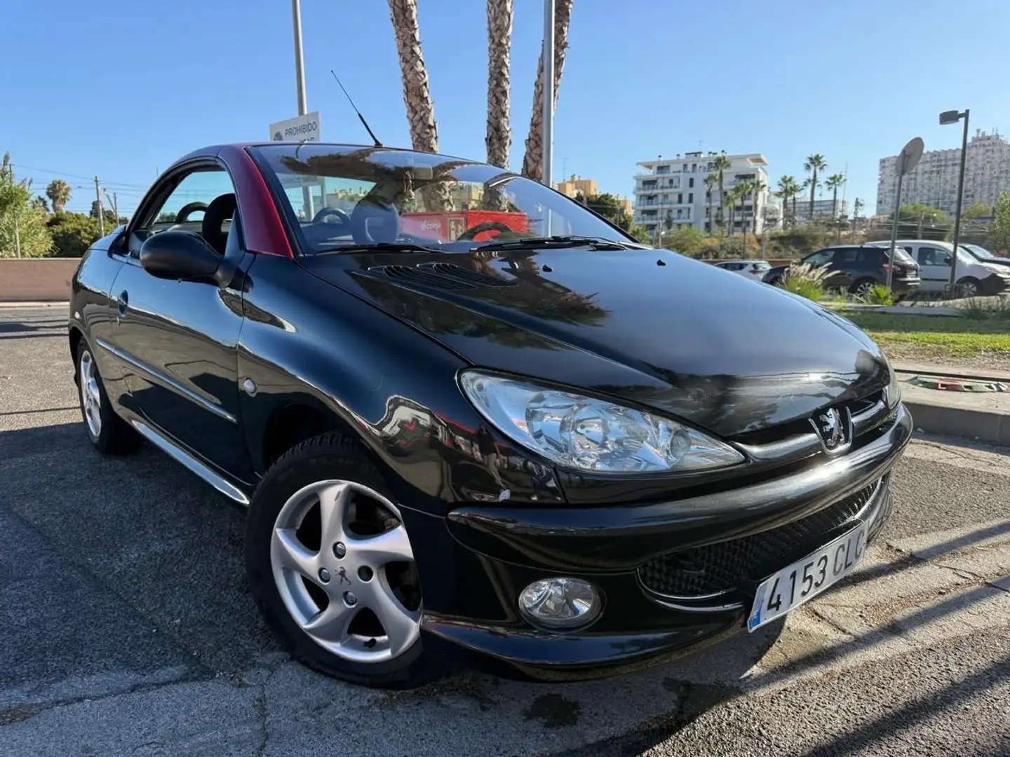 Peugeot 206 206 CC 1.6 Roland Garros Roland Garros Negro - 1