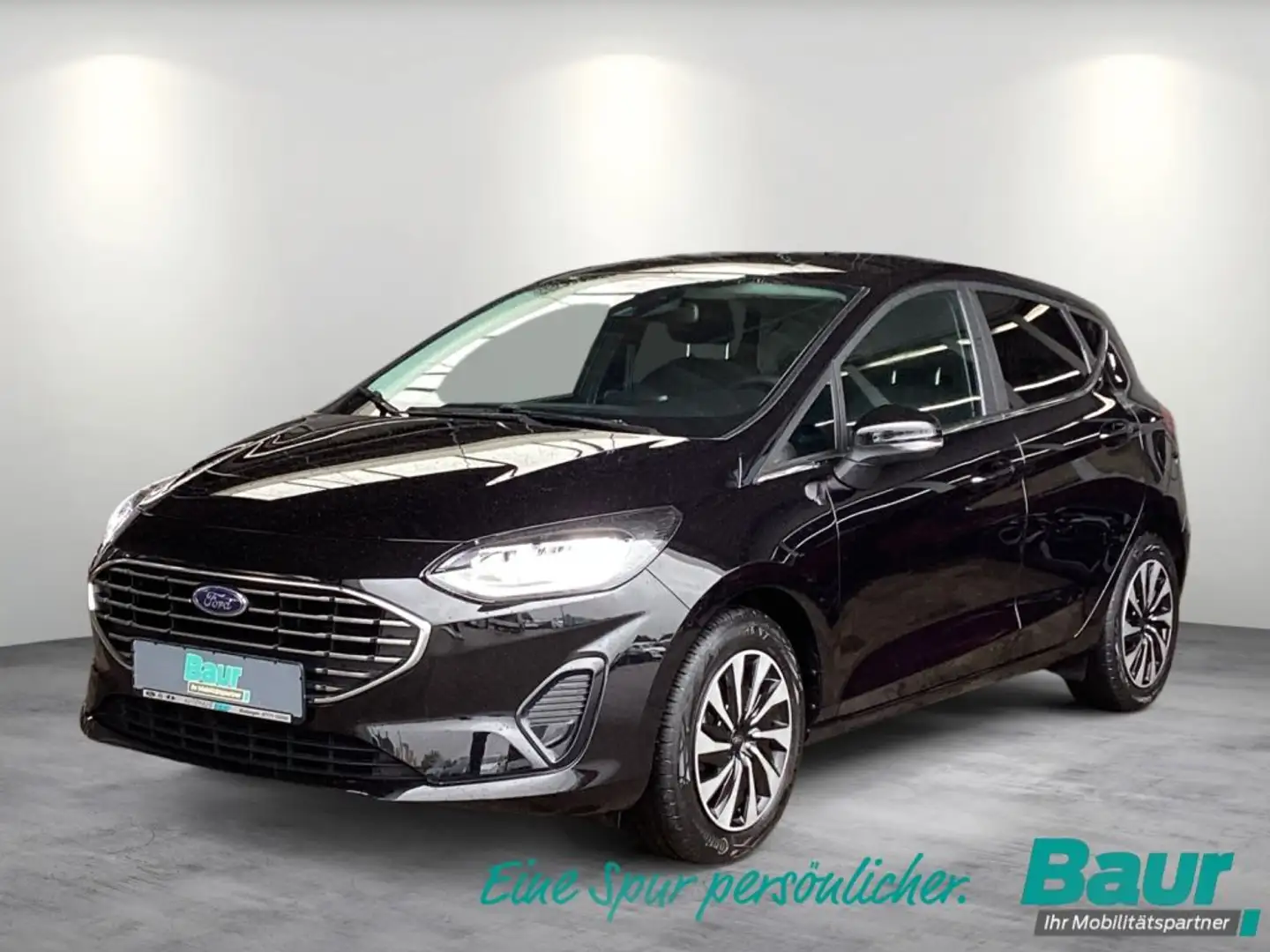 Ford Fiesta 1.0 EcoBoost S&S TITANIUM Winter-Paket LED Klima Schwarz - 1