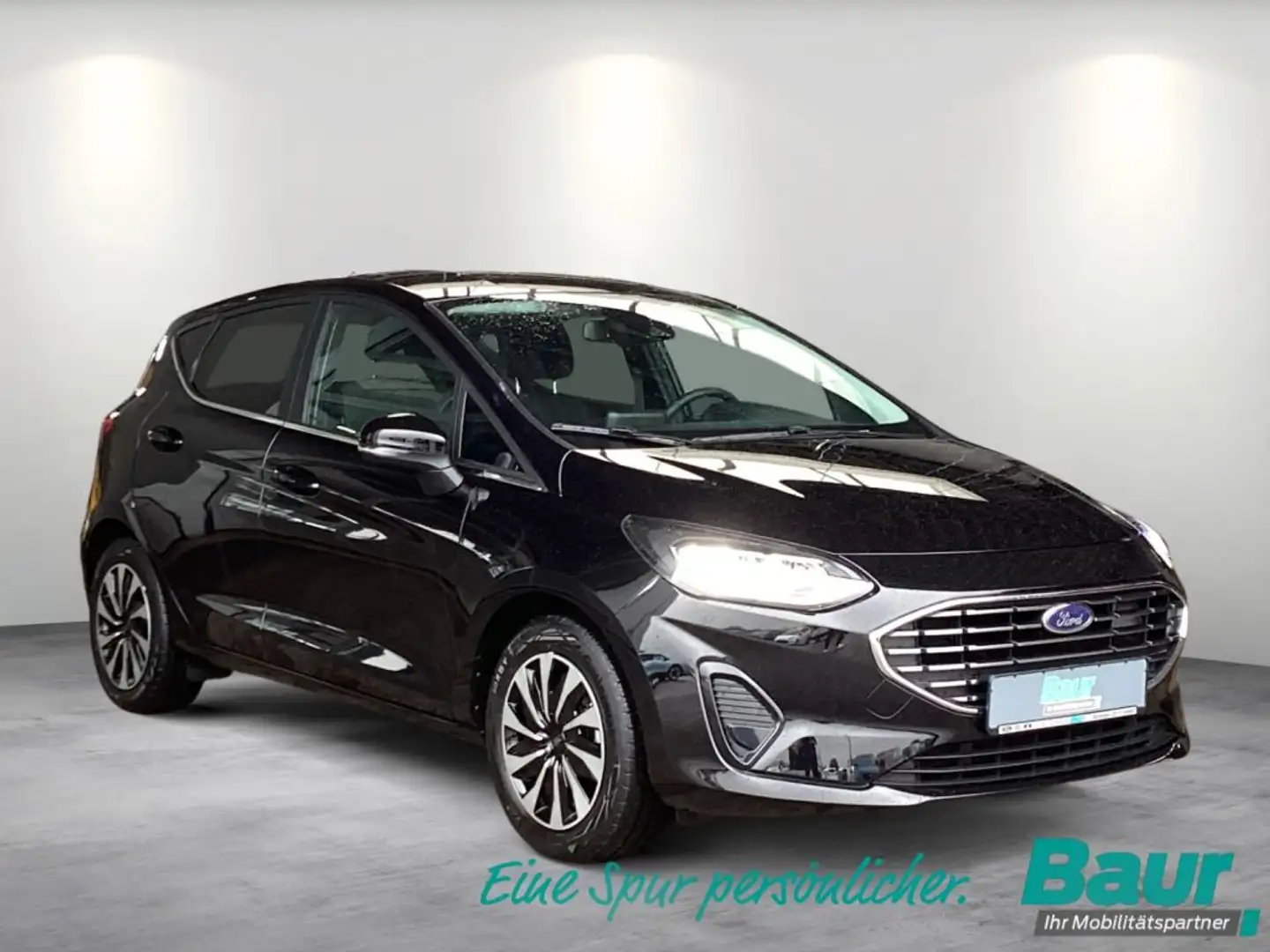 Ford Fiesta 1.0 EcoBoost S&S TITANIUM Winter-Paket LED Klima Schwarz - 2