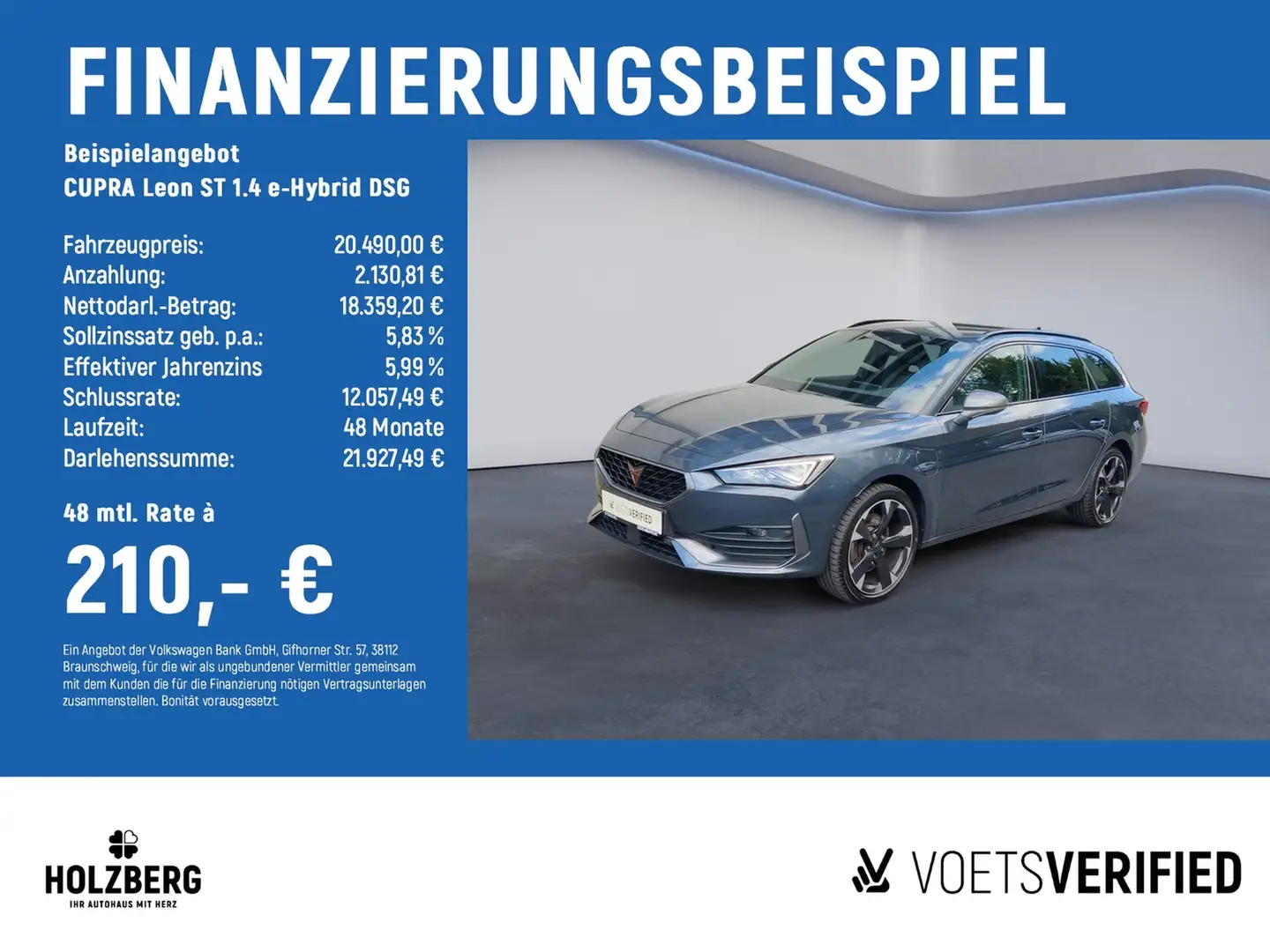CUPRA Leon ST 1.4 e-Hybrid DSG RFK+ACC+KEYLESS Grau - 2