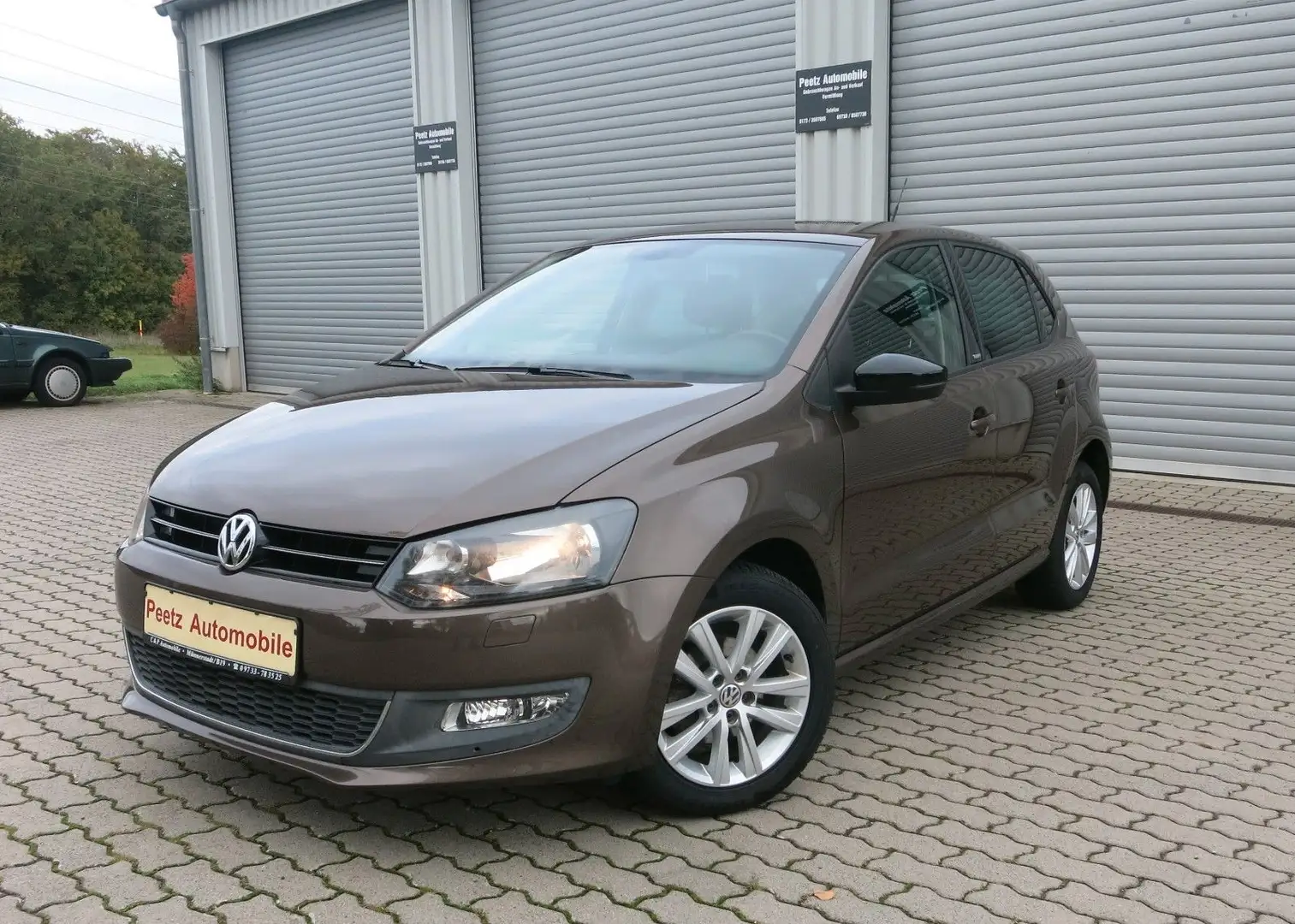 Volkswagen Polo V Style, Sitzh.,Klima, Zahnriemen erneuert Braun - 1