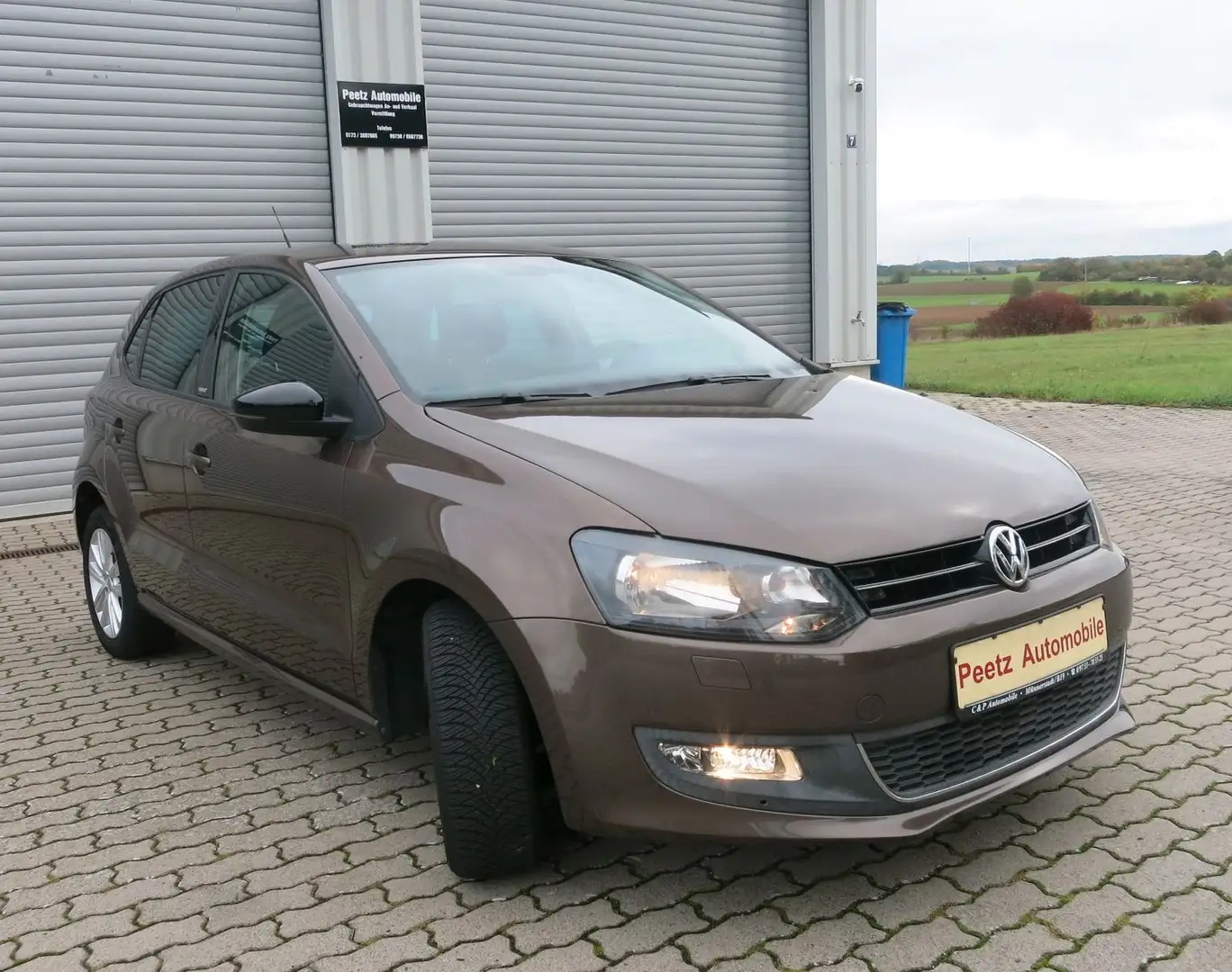 Volkswagen Polo V Style, Sitzh.,Klima, Zahnriemen erneuert Braun - 2
