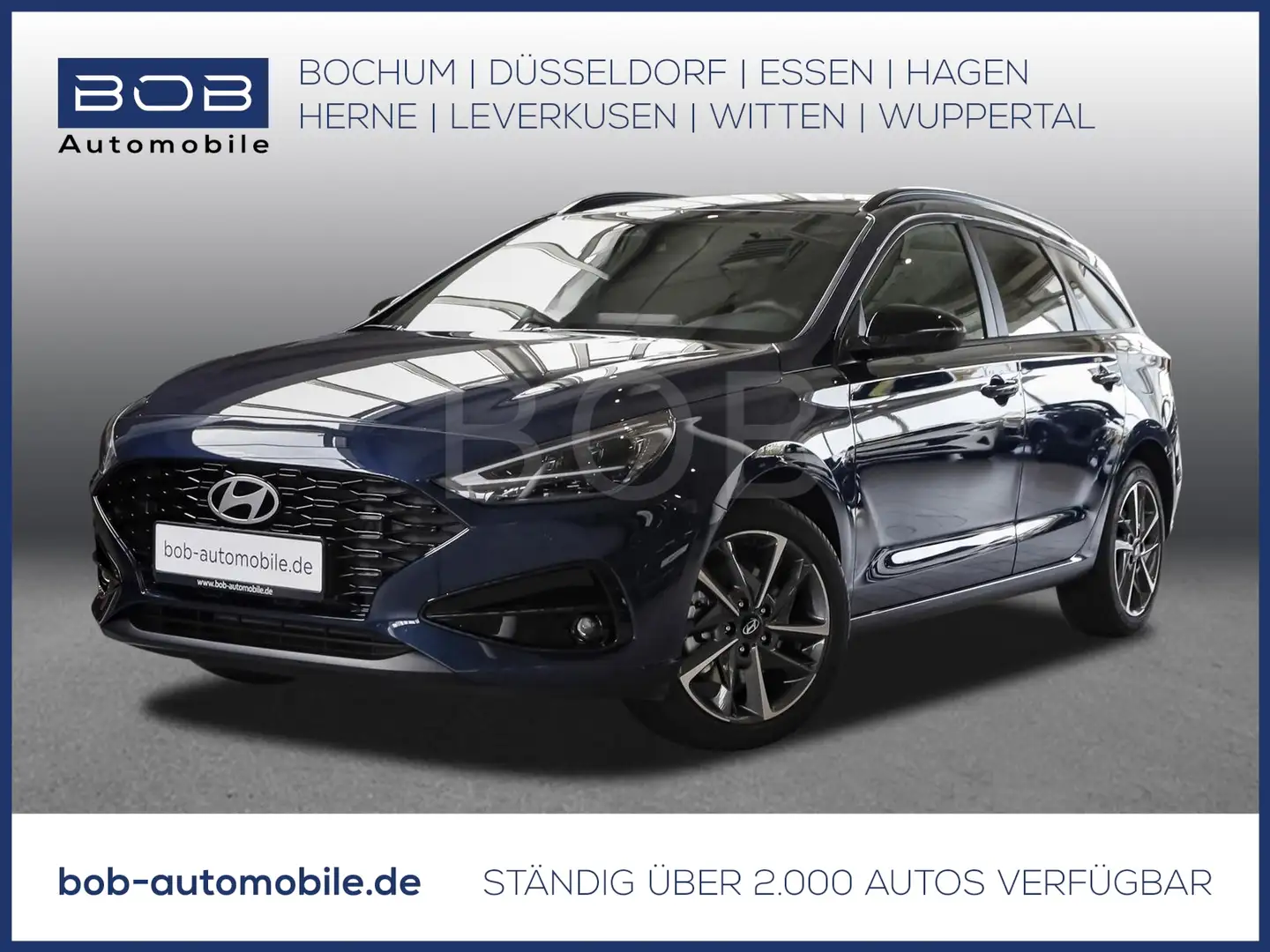 Hyundai i30 FL25 Kombi 1.0 T-GDI ADVANTAGE NAVI SHZ PDC Blu/Azzurro - 1