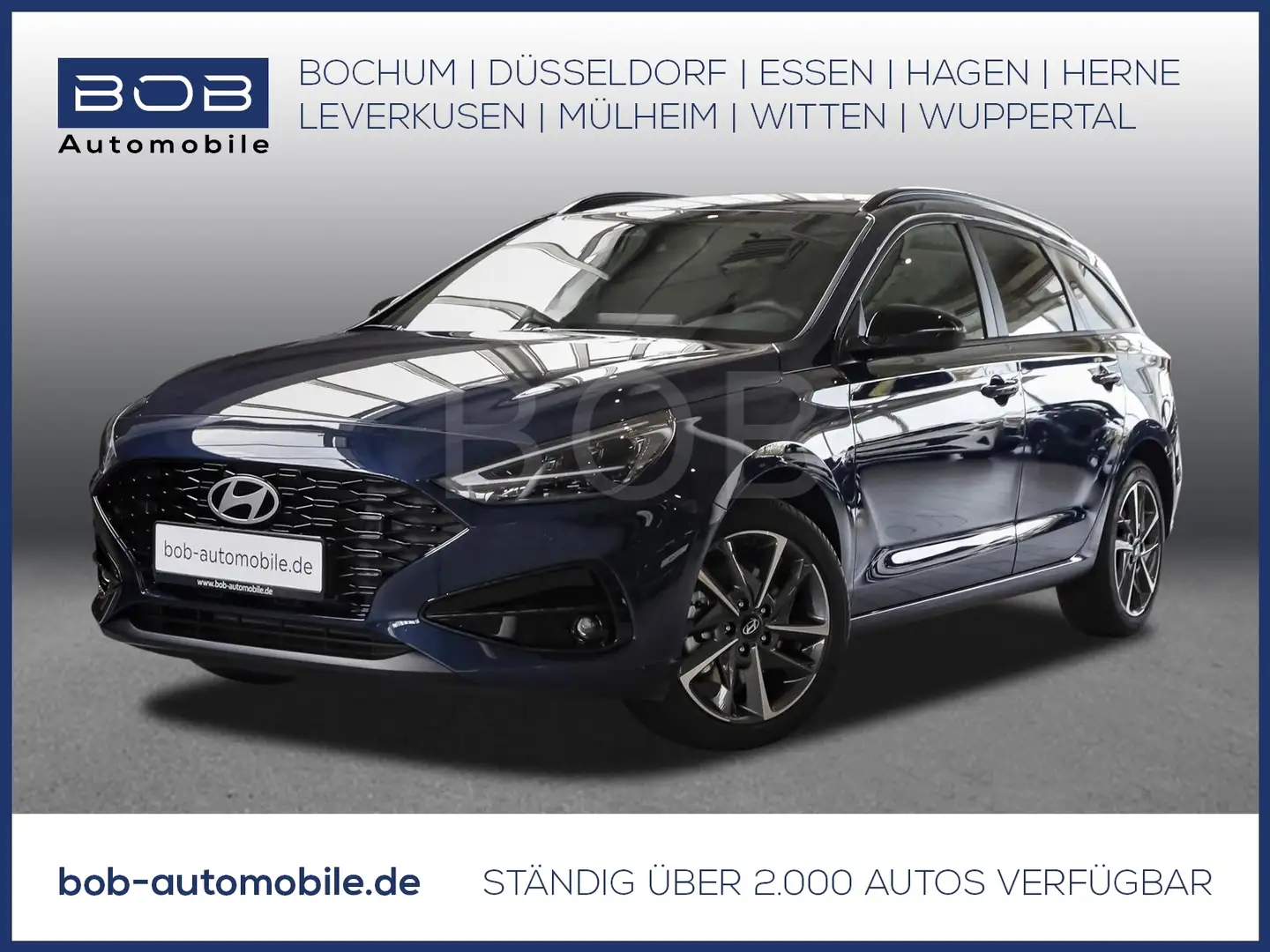 Hyundai i30 FL25 Kombi 1.0 T-GDI ADVANTAGE NAVI SHZ PDC Bleu - 1