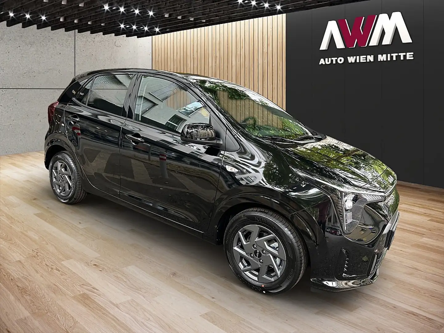 Kia Picanto 1,2 DPI Silber AMT5| AUTO WIEN MITTE Negro - 2