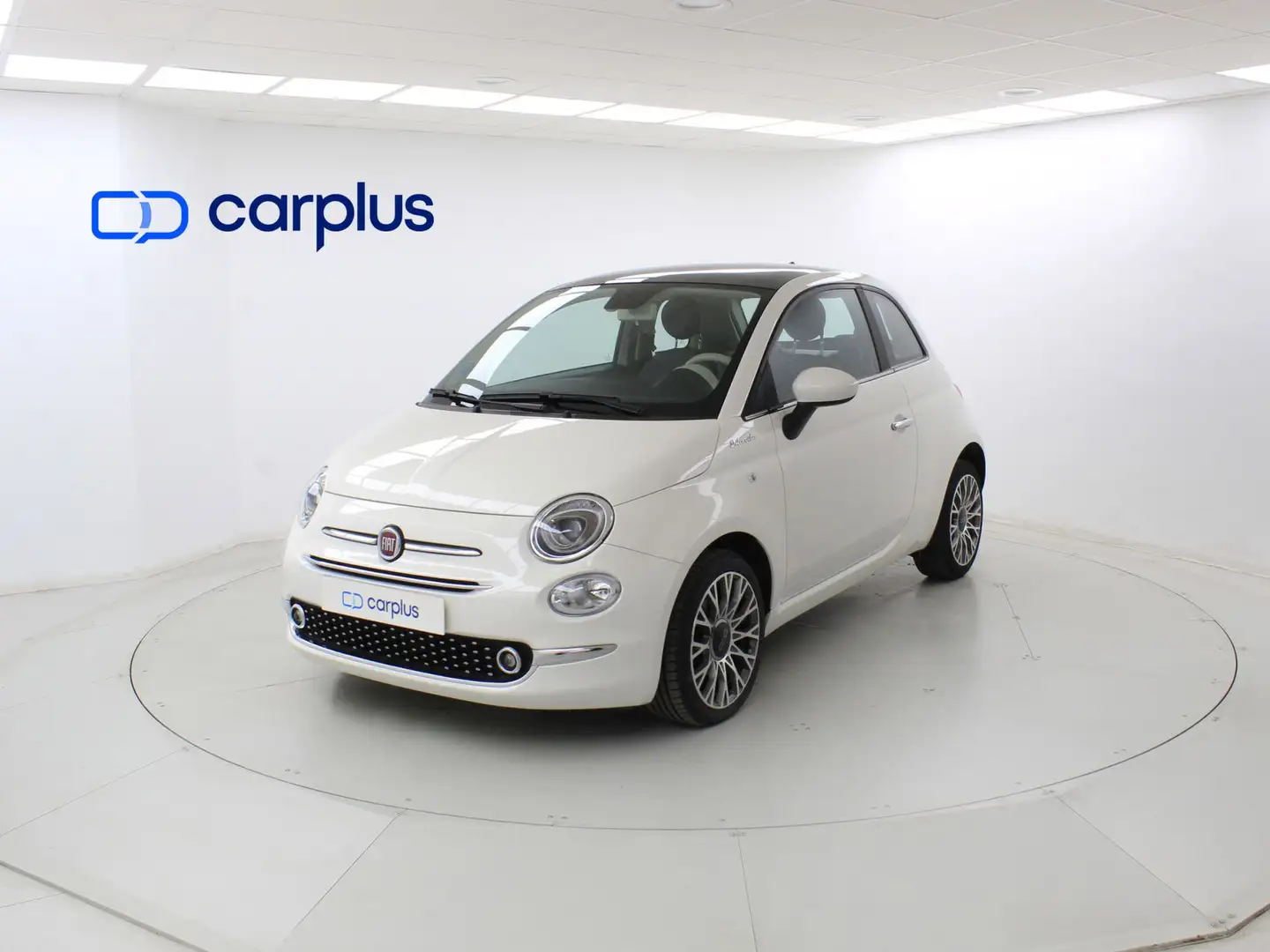 Fiat 500 1.0 Hybrid Dolcevita 52kW Blanc - 1