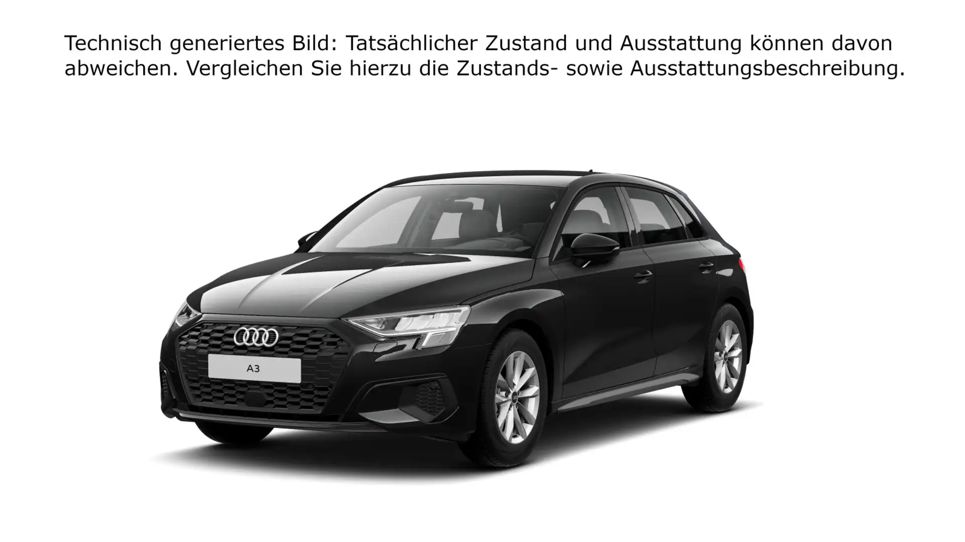 Audi A3 30 TFSI Sportback S tronic Schwarz - 2