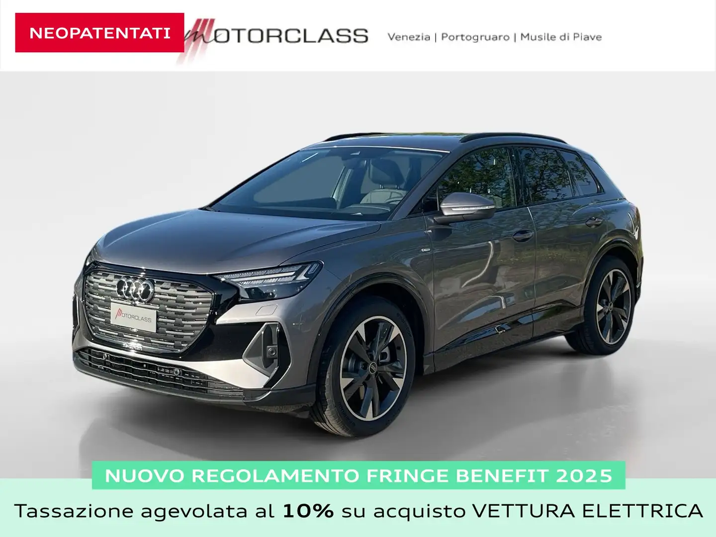 Audi Q4 e-tron 45 s line edition Grigio - 1