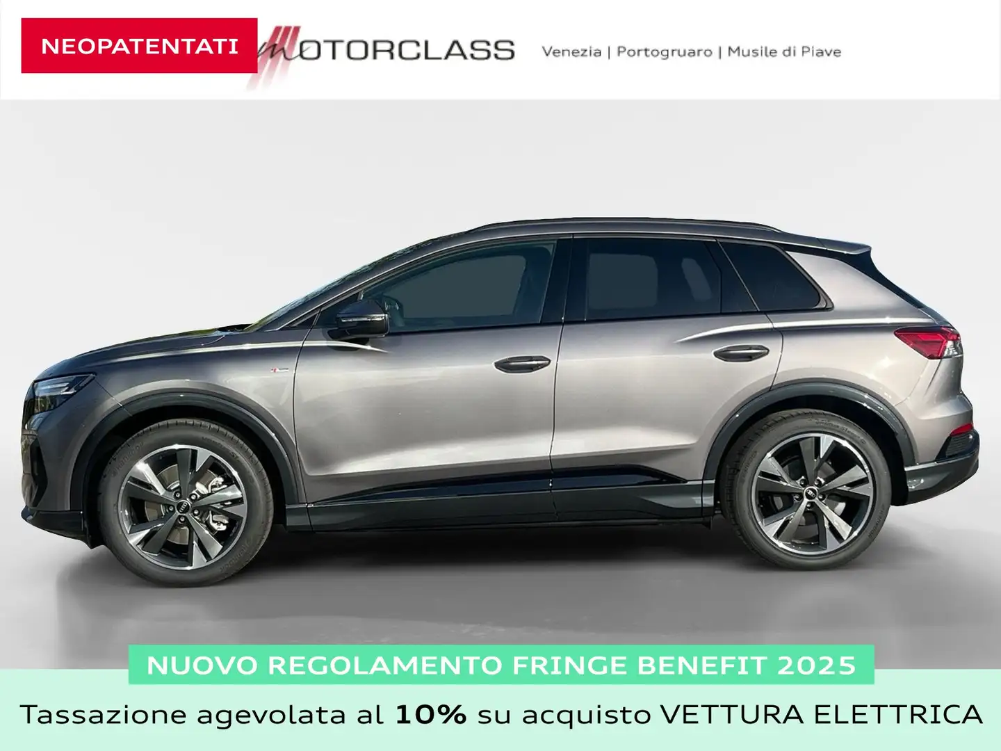 Audi Q4 e-tron 45 s line edition Grigio - 2