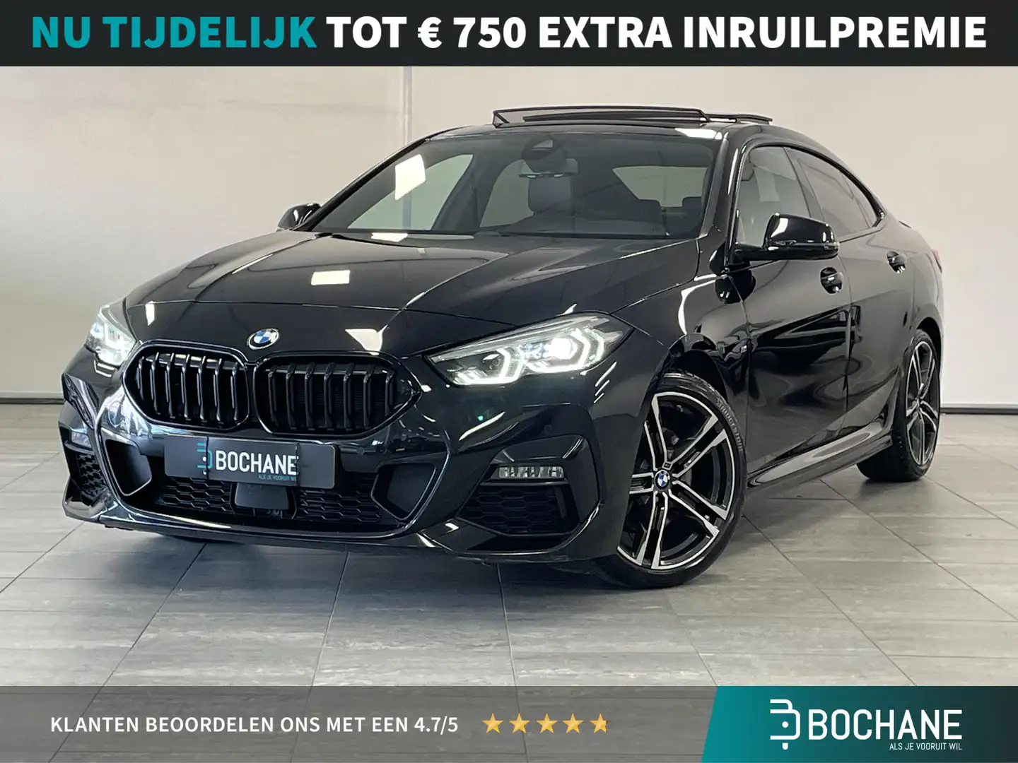 BMW 218 2-serie Gran Coupé 218i M-sport | 1e-EIG. | PANO | Noir - 1