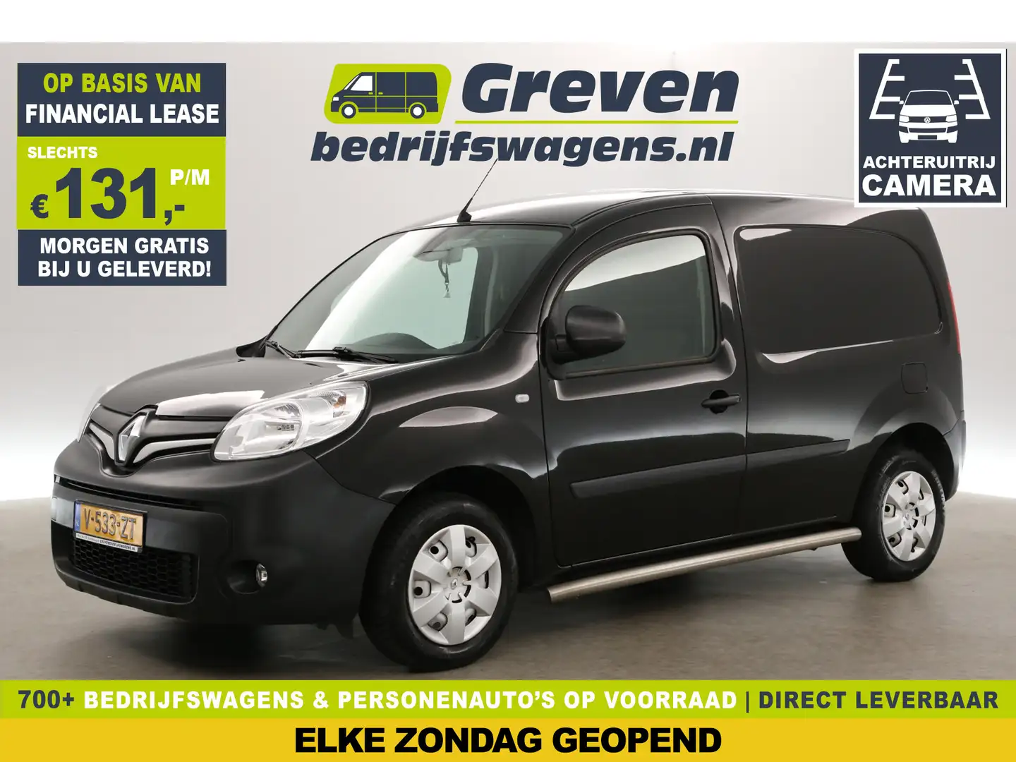 Renault Kangoo 1.5 dCi L1H1 Airco Cruise Carplay Camera Navi Park Zwart - 1
