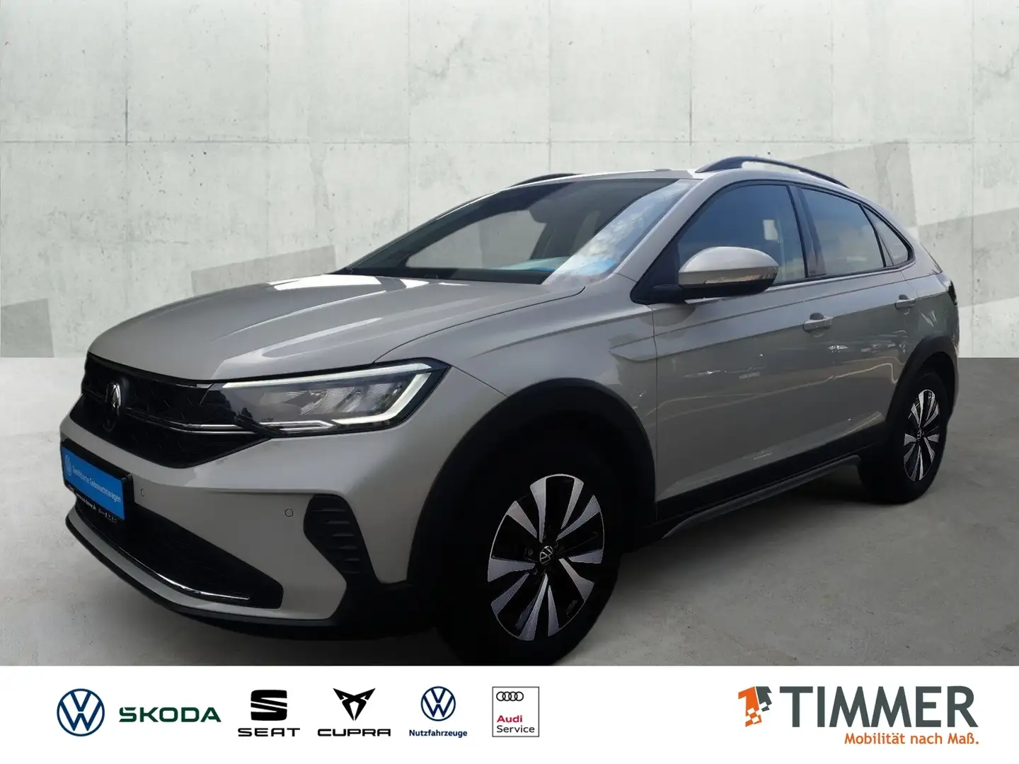 Volkswagen Taigo 1.0 TSI *LED *VIRTUAL *APP *ALU *SHZ *KLIMA *DAB+ Grau - 1