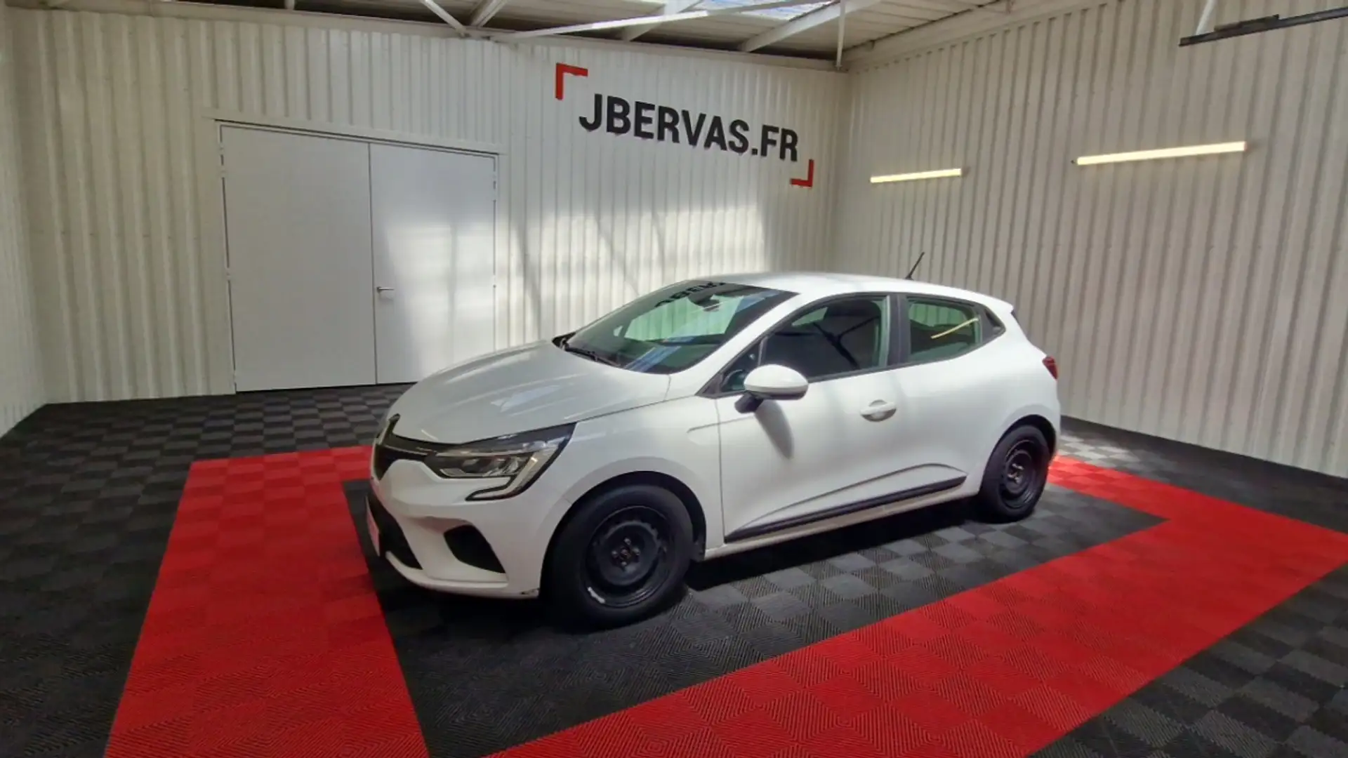 Renault Clio V SOCIETE BLUE DCI 85 AIR NAV Blanc - 1