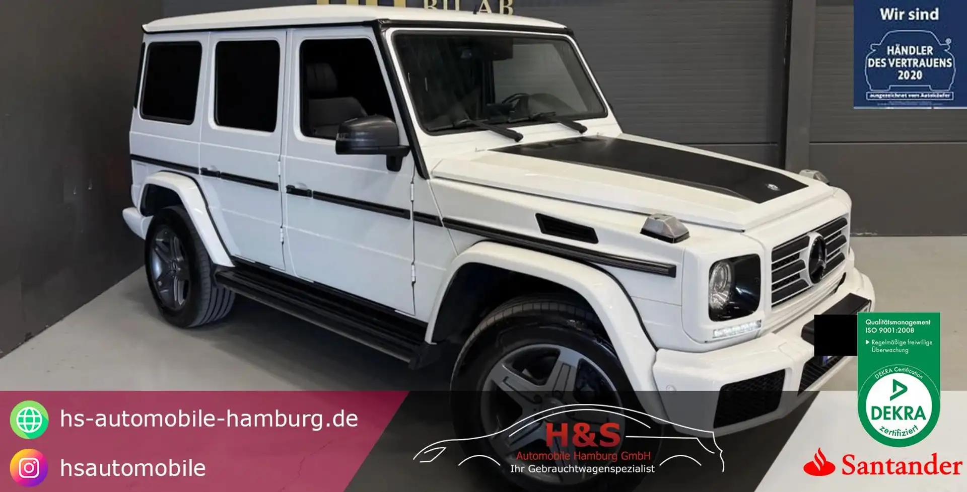 Mercedes-Benz G 350 d 7G AMG-LINE Weiß - 1