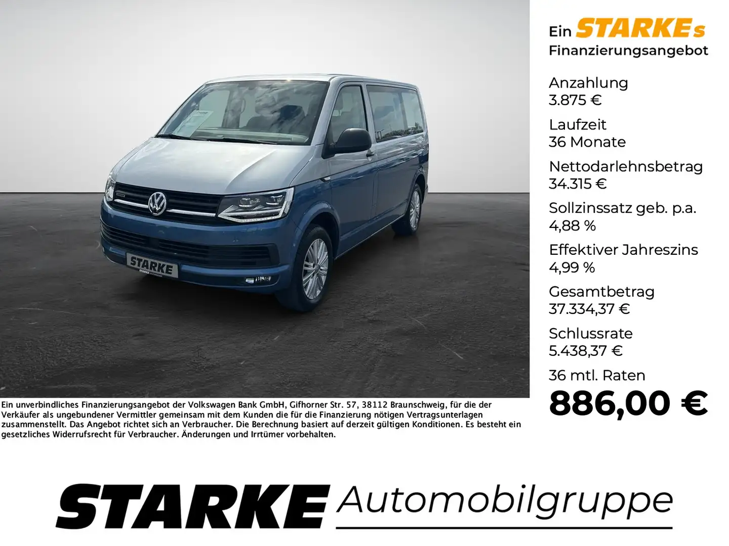 Volkswagen T6 Multivan 2.0 TDI 4Motion Trendline Stříbrná - 1