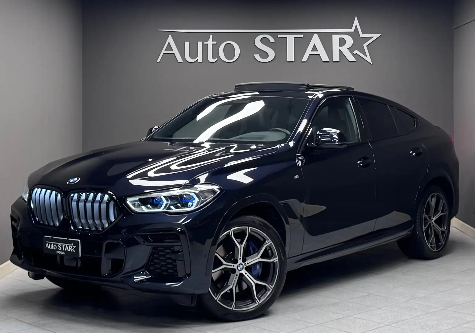 BMW X6 xdrive30d mhev 48V Msport FULL OPTIONAL Noir - 1