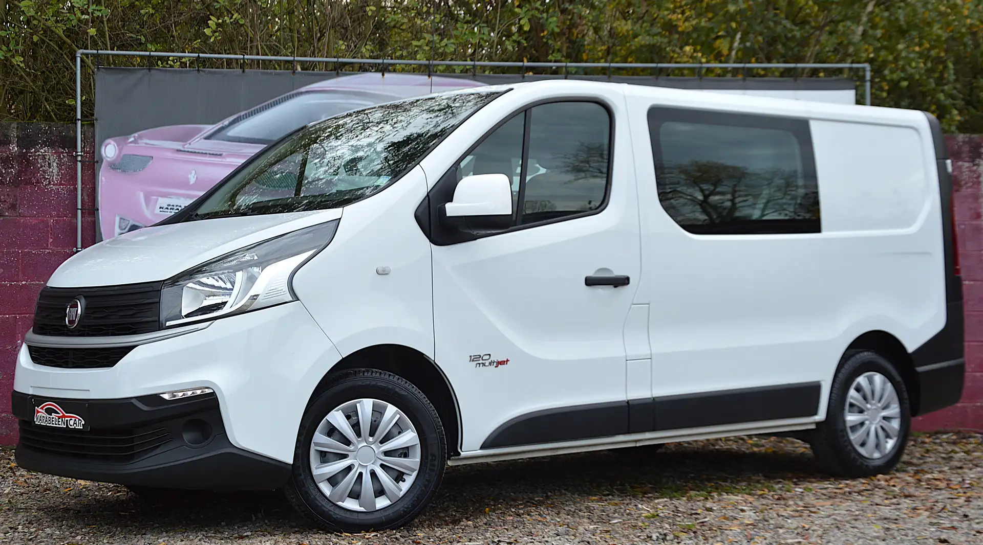 Fiat Talento 1.6Multijet L1H1 UTILITAIRE 6PL CLIM 46.331KM Blanc - 1