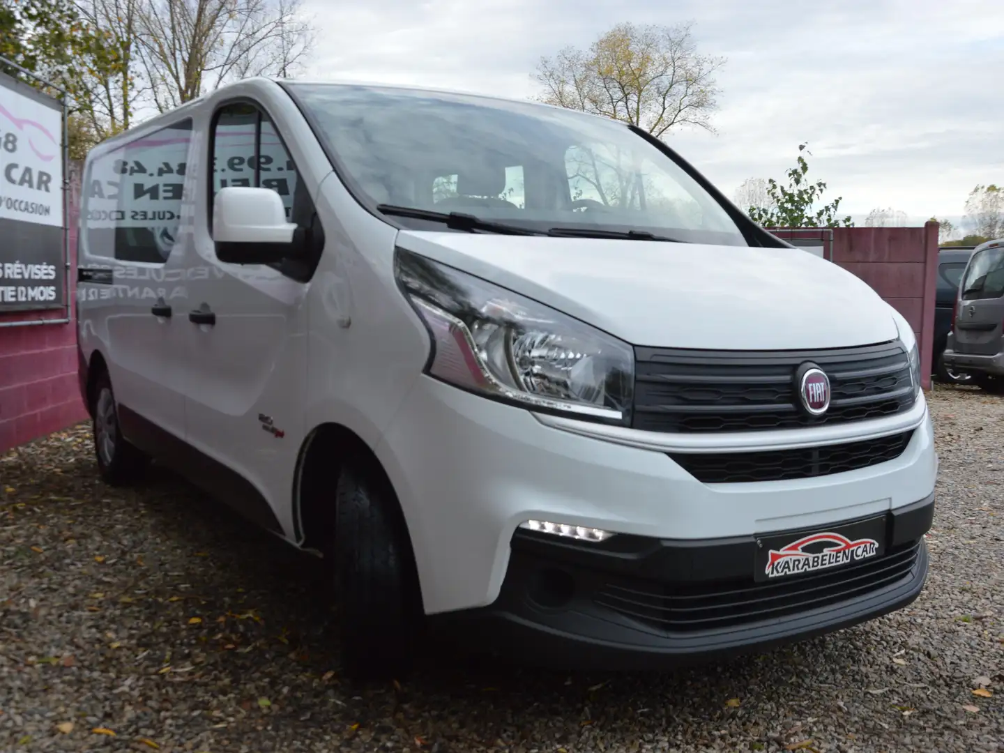 Fiat Talento 1.6Multijet L1H1 UTILITAIRE 6PL CLIM 46.331KM Blanc - 2