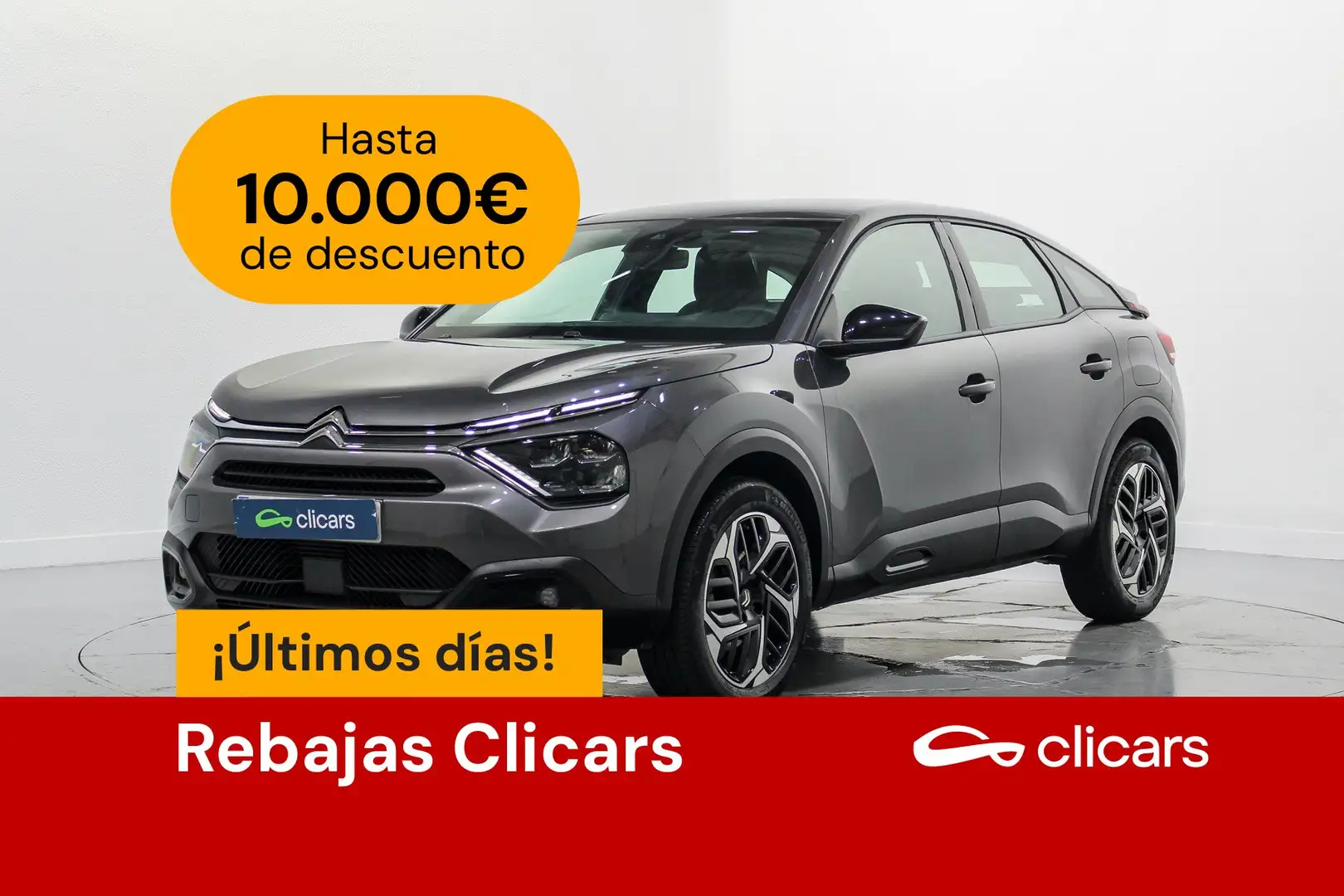 Citroen C4 1.2 PureTech Plus S&S 130 Gris - 1