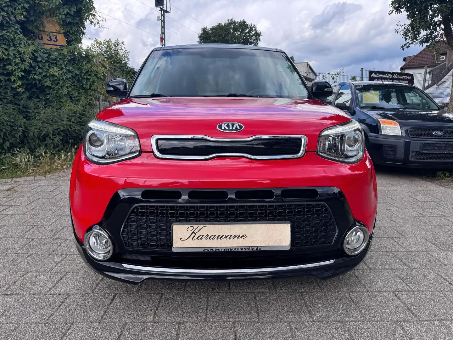 Kia Soul Dream Team*NAVI*R-CAM*AHK*1.HAND* Rood - 2