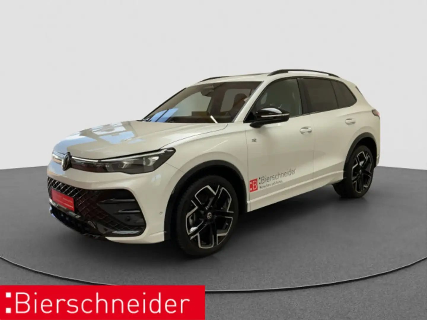 Volkswagen Tiguan 2.0 TDI DSG R-Line Black Style AHK PANO S Weiß - 2
