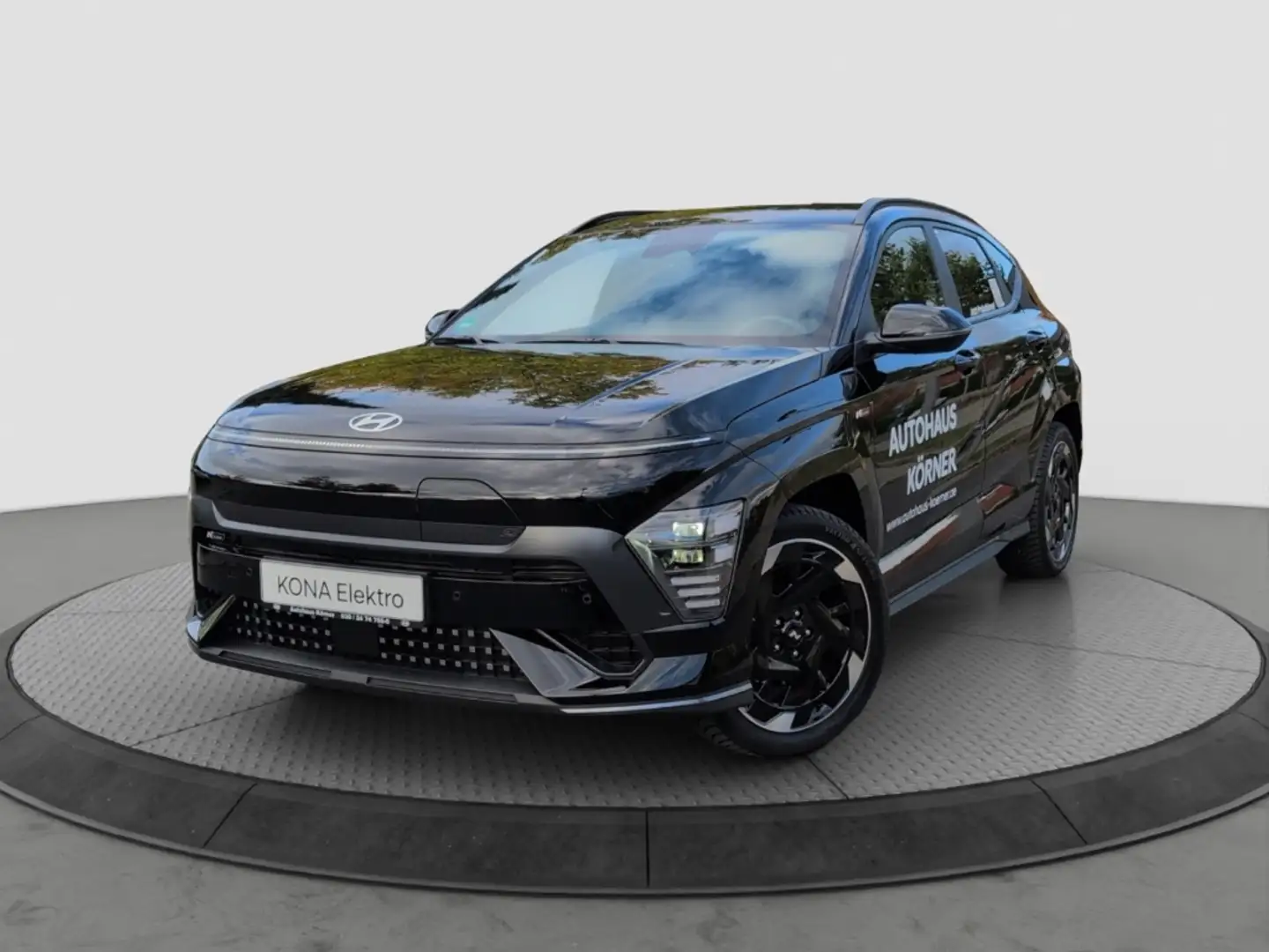 Hyundai KONA 65,4 KWH N LINE EL. HECKKLAPPE NAVI LED Noir - 2