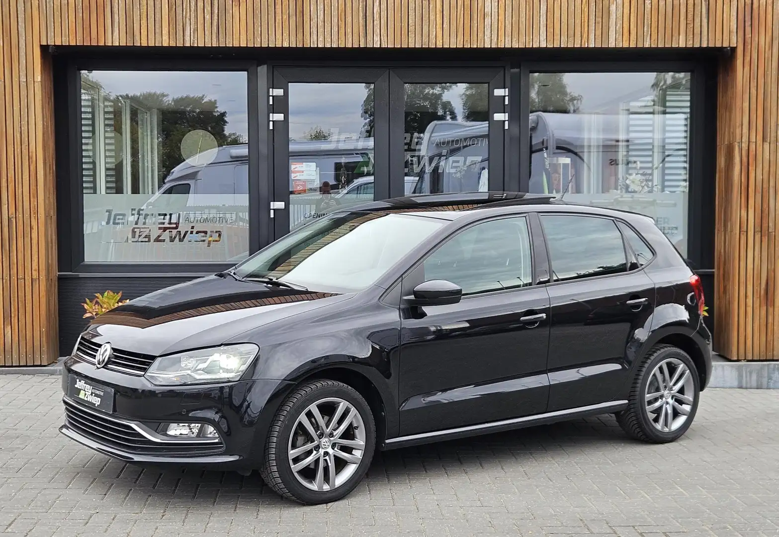 Volkswagen Polo all star stoelverw. led-koplampen. schuifdak. stuu Zwart - 1